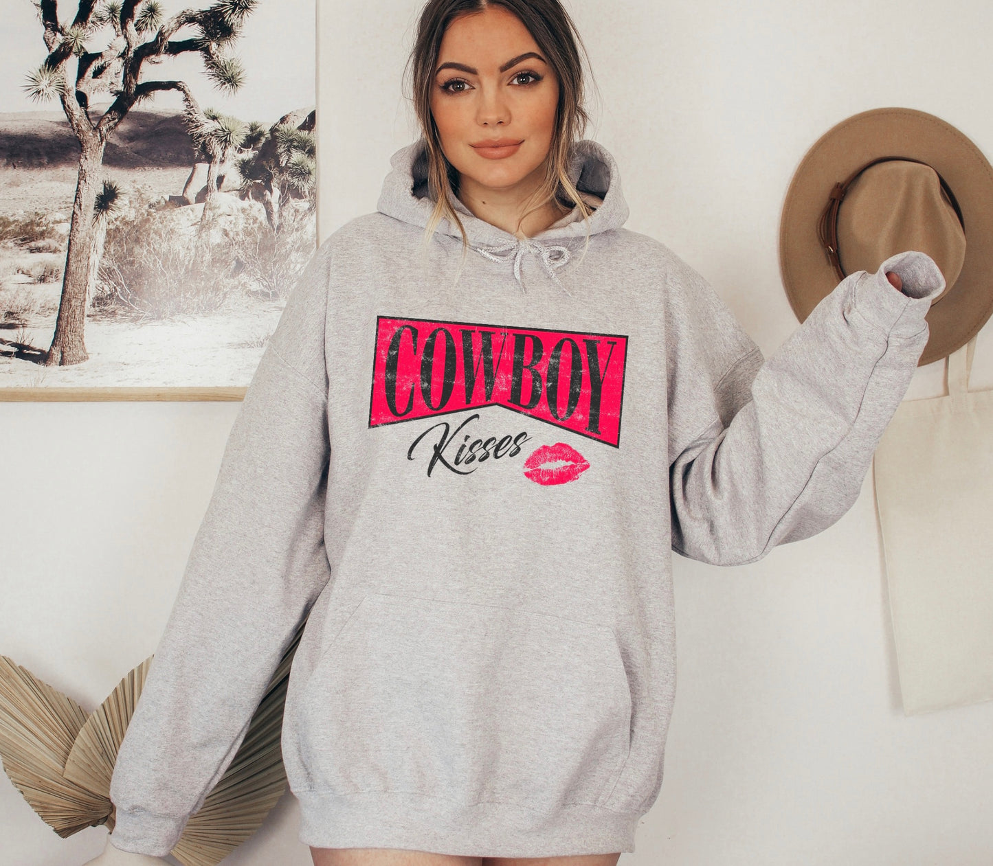 Cowboy Kisses Hoodie