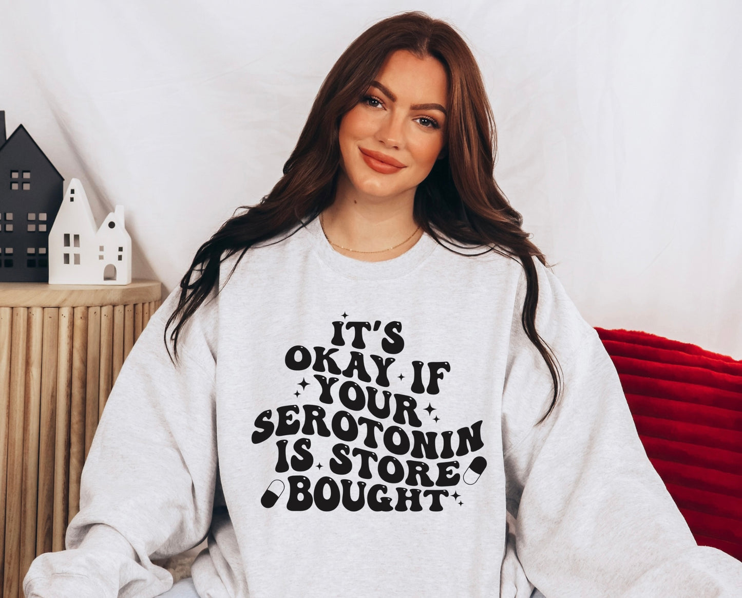 Store Bought Serotonin Crewneck