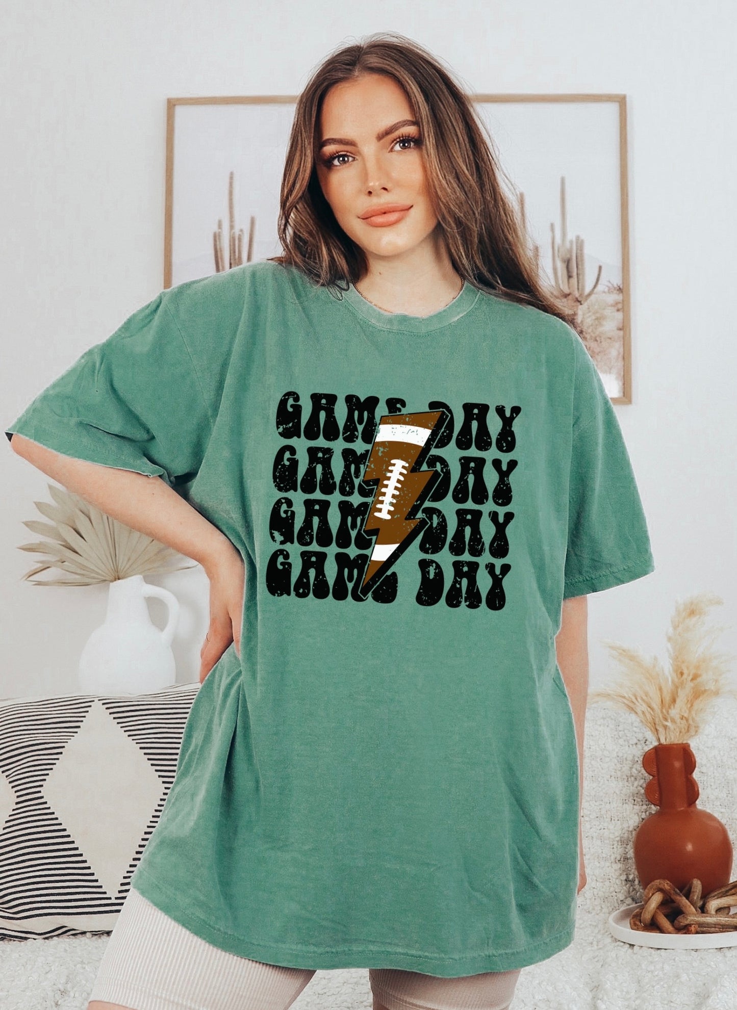 Game Day Football Tee