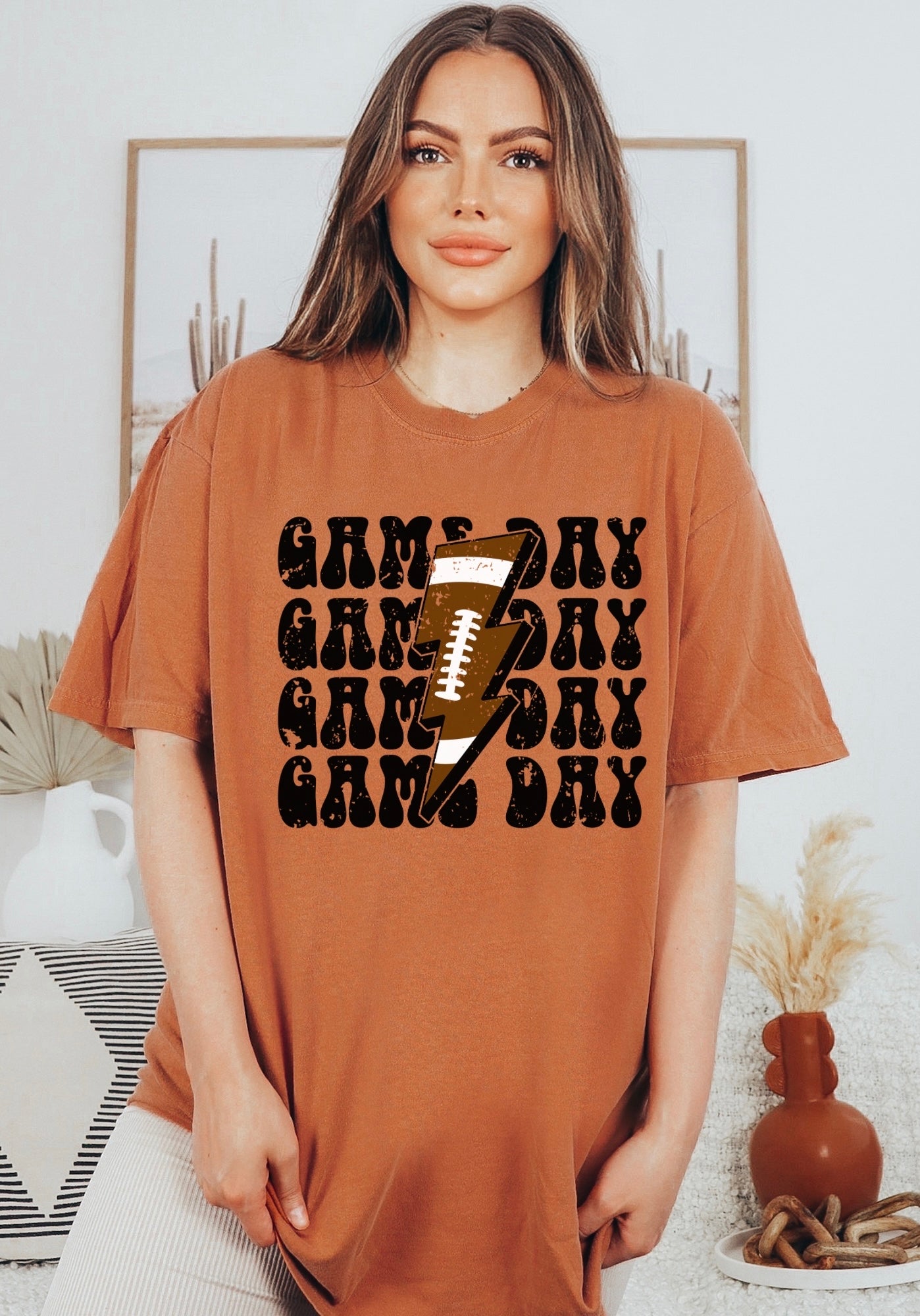 Game Day Football Tee