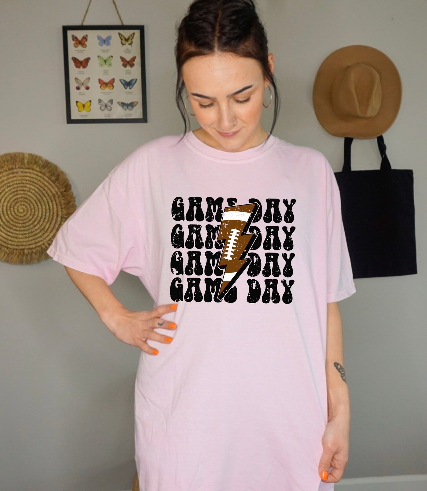Game Day Football Tee