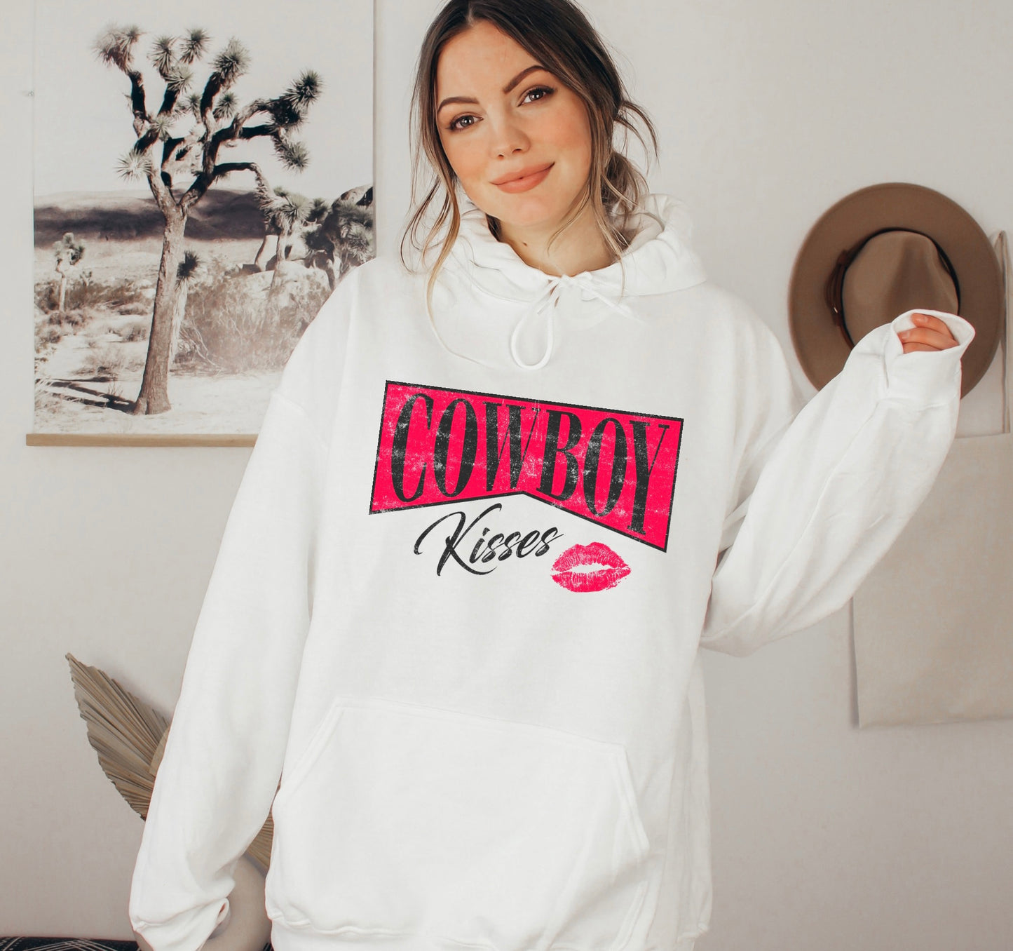 Cowboy Kisses Hoodie