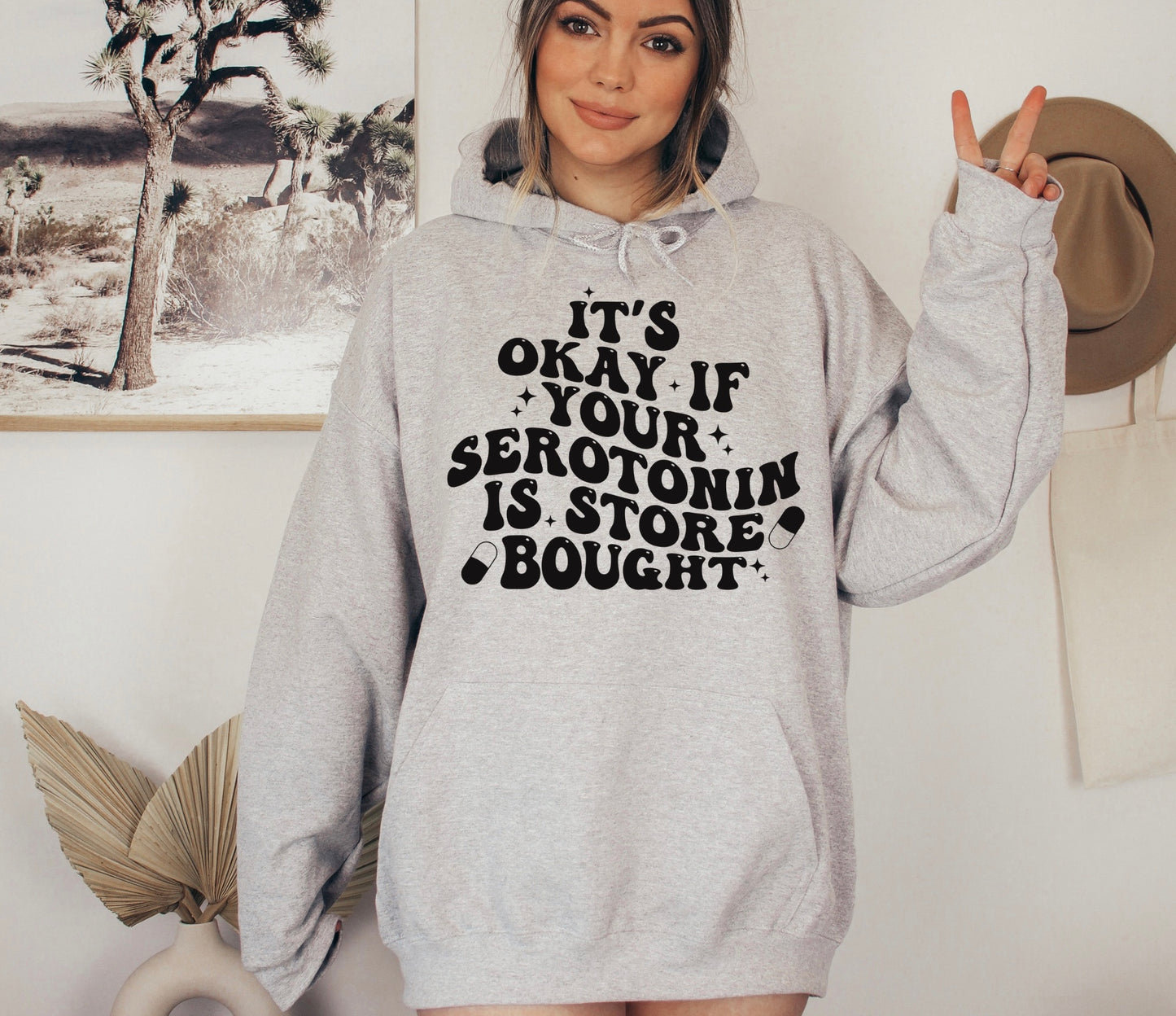 Store Bought Serotonin Hoodie
