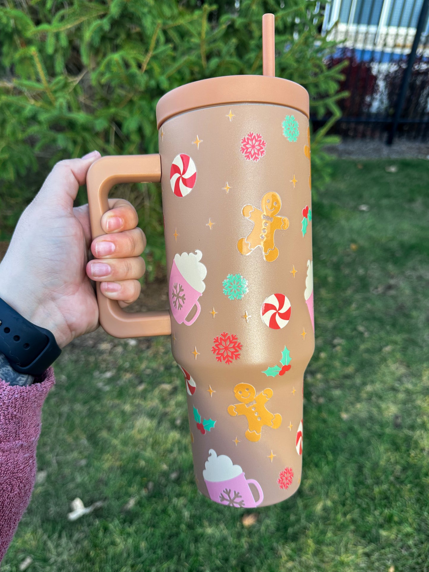 Gingerbread Wonderland 40oz Tumbler