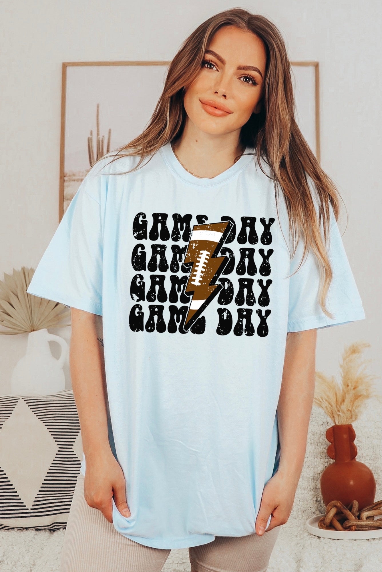 Game Day Football Tee