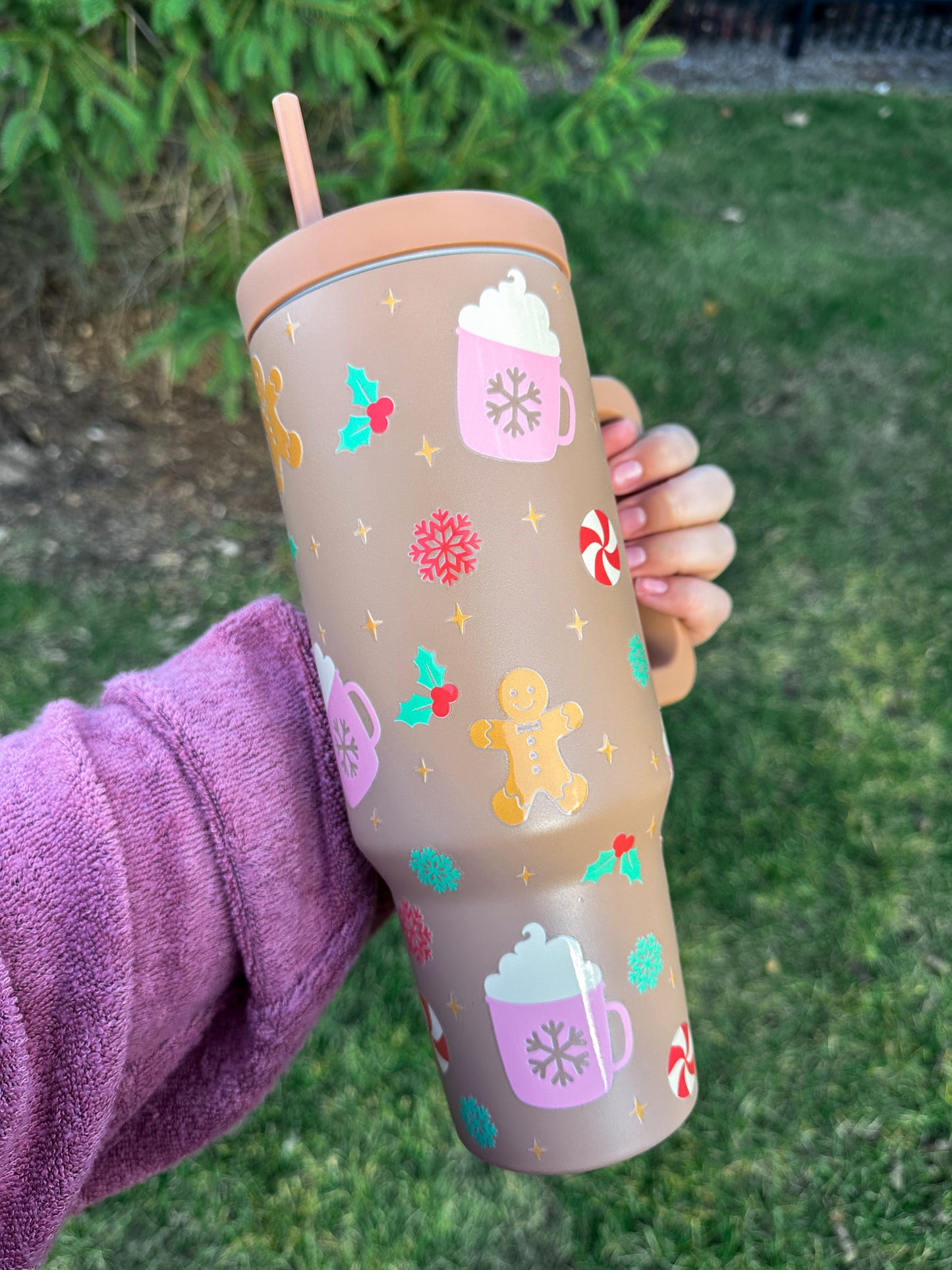 Gingerbread Wonderland 40oz Tumbler