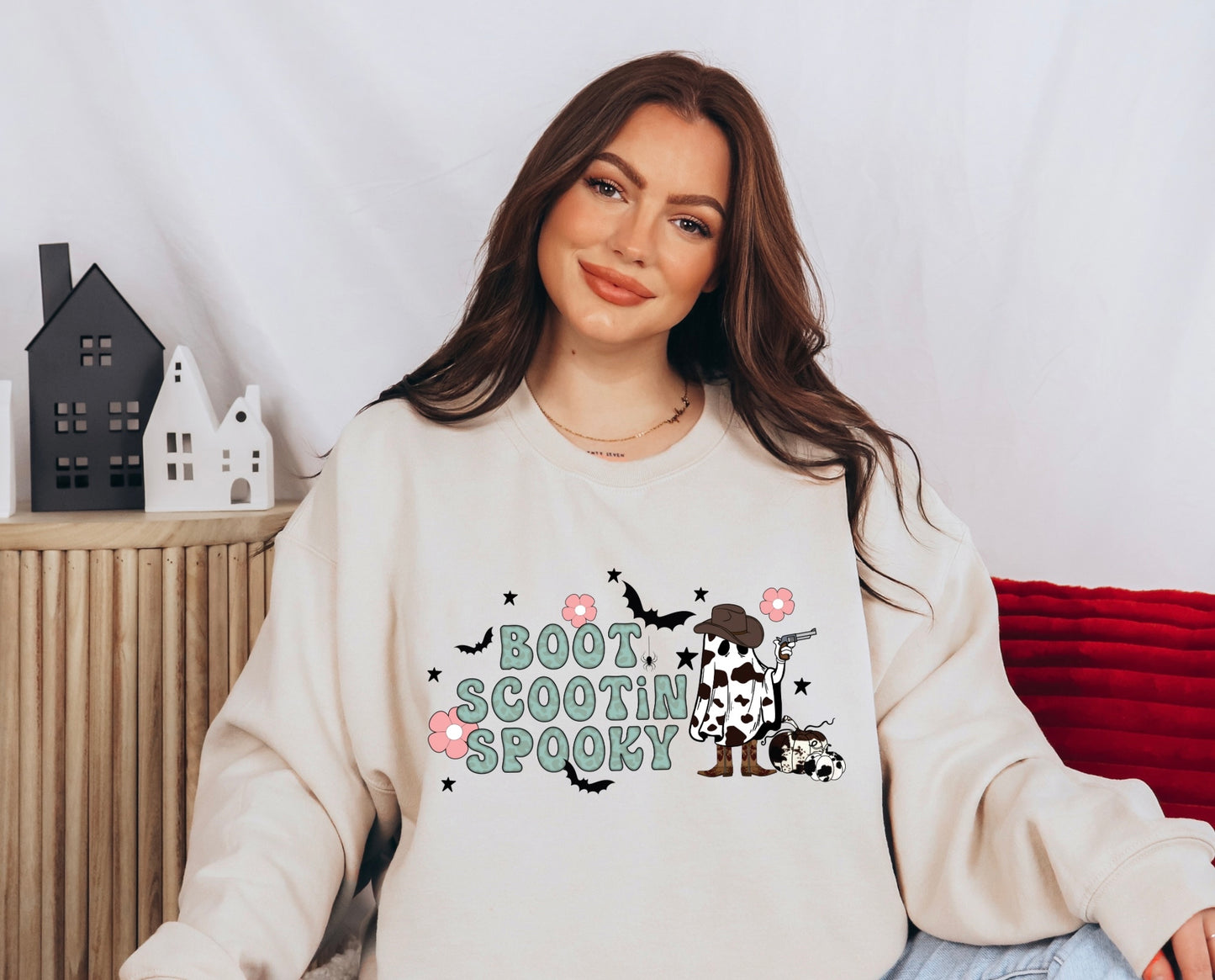 Boot Scootin’ Spooky Crewneck