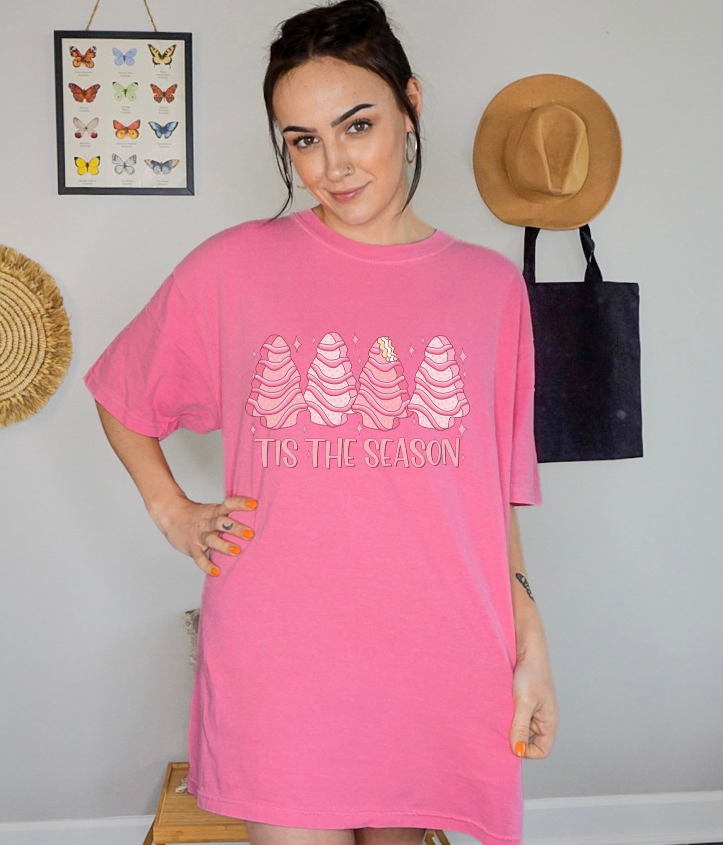 Pink Tis’ The Season Tee