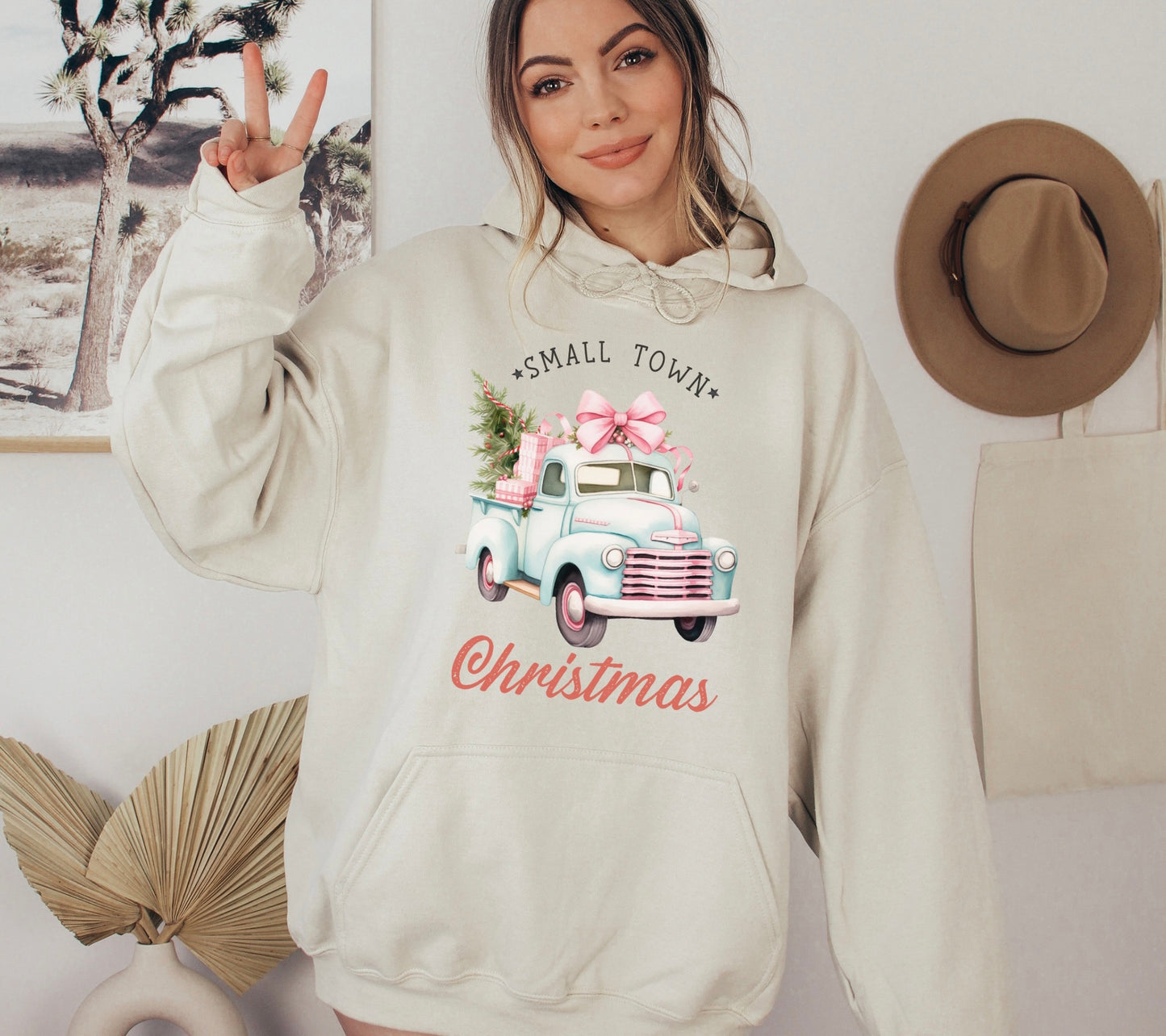 Small Town Christmas Hoodie