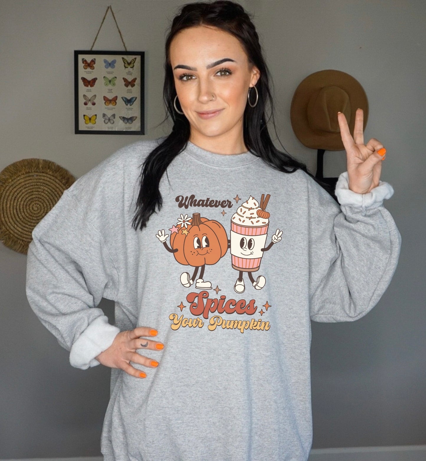 Whatever Spices Your Pumpkin Crewneck