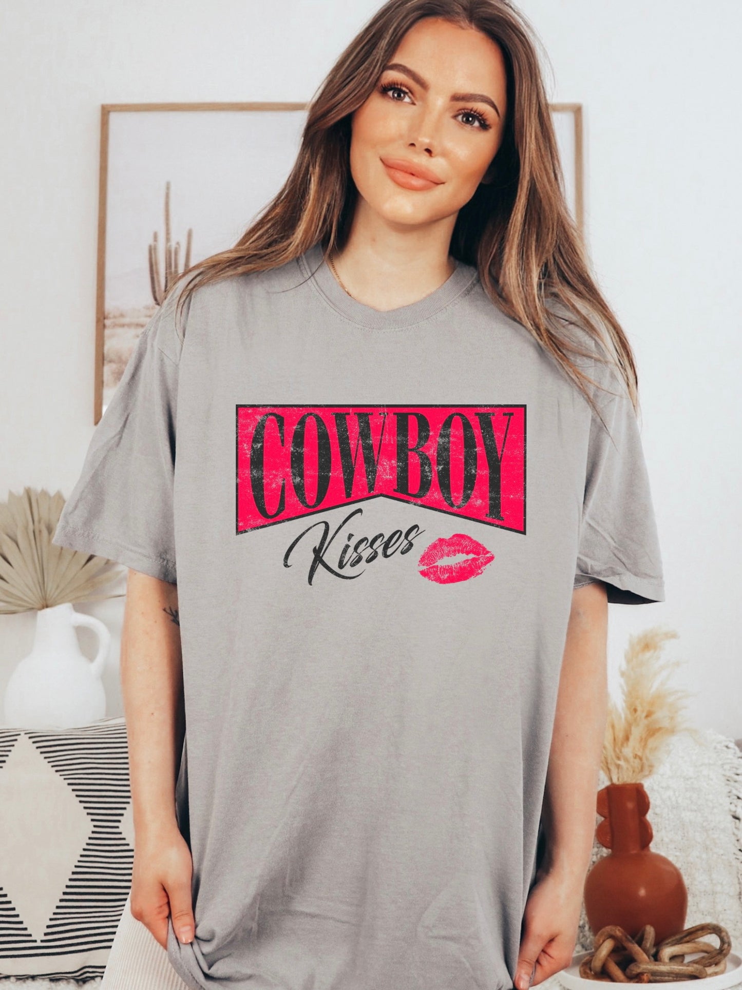 Cowboy Kisses Tee