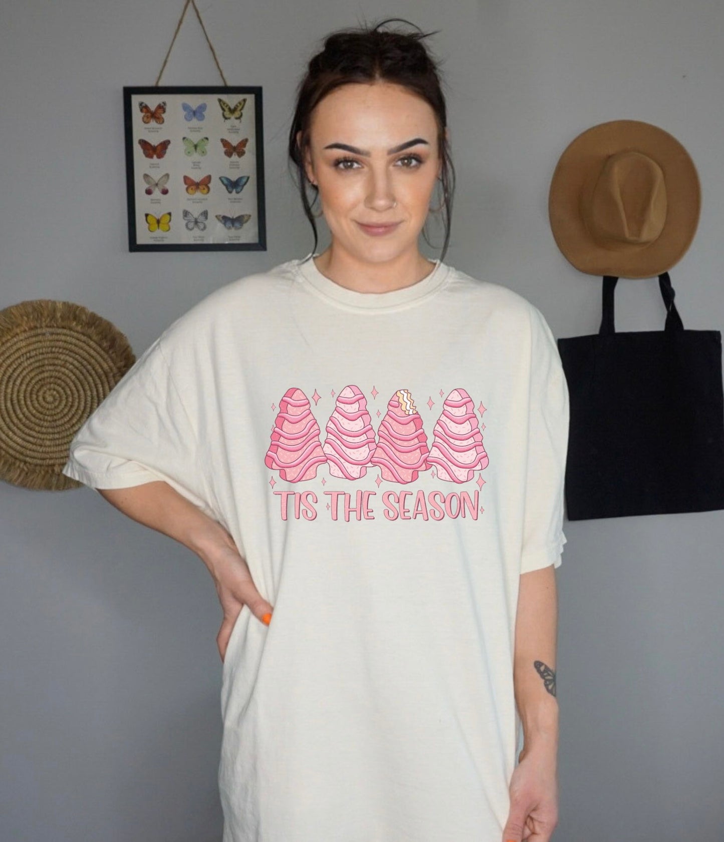 Pink Tis’ The Season Tee