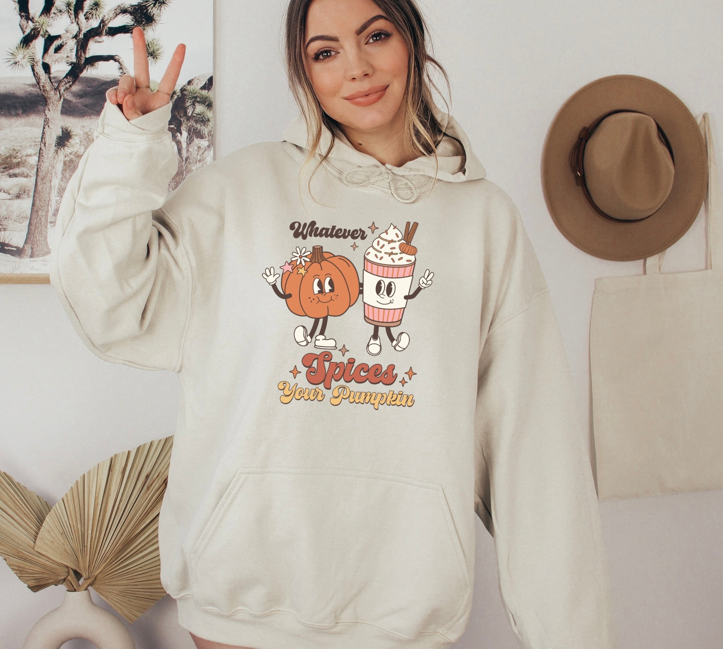 Whatever Spices Your Pumpkin Hoodie