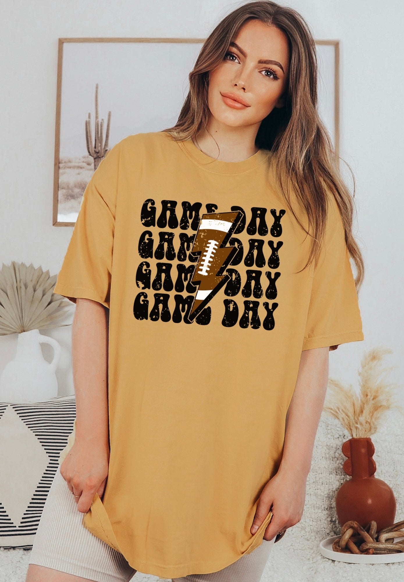 Game Day Football Tee
