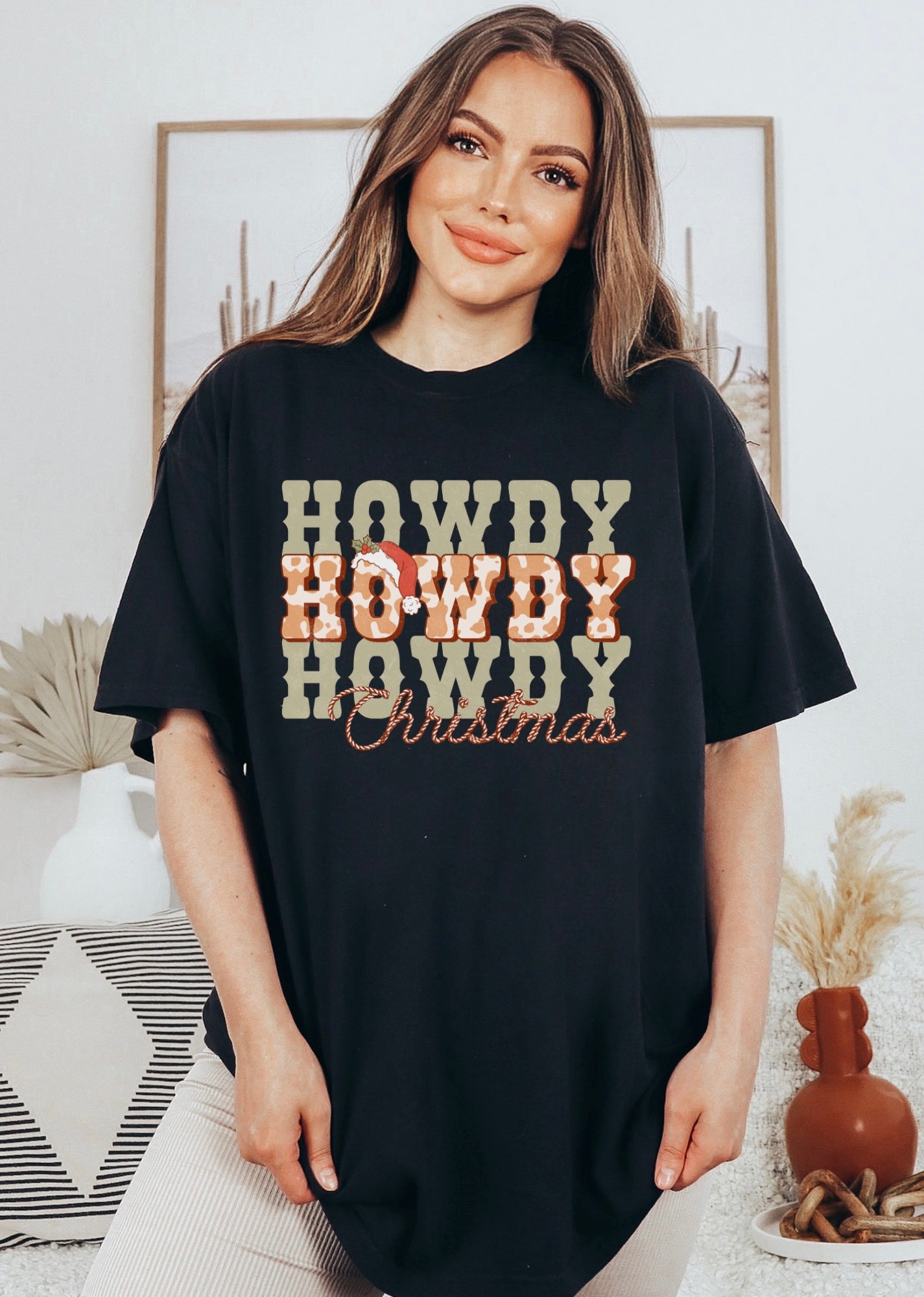Howdy Howdy Howdy Xmas Tee