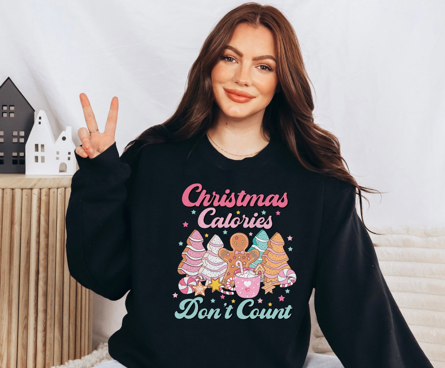 Xmas Calories Don’t Count Crewneck