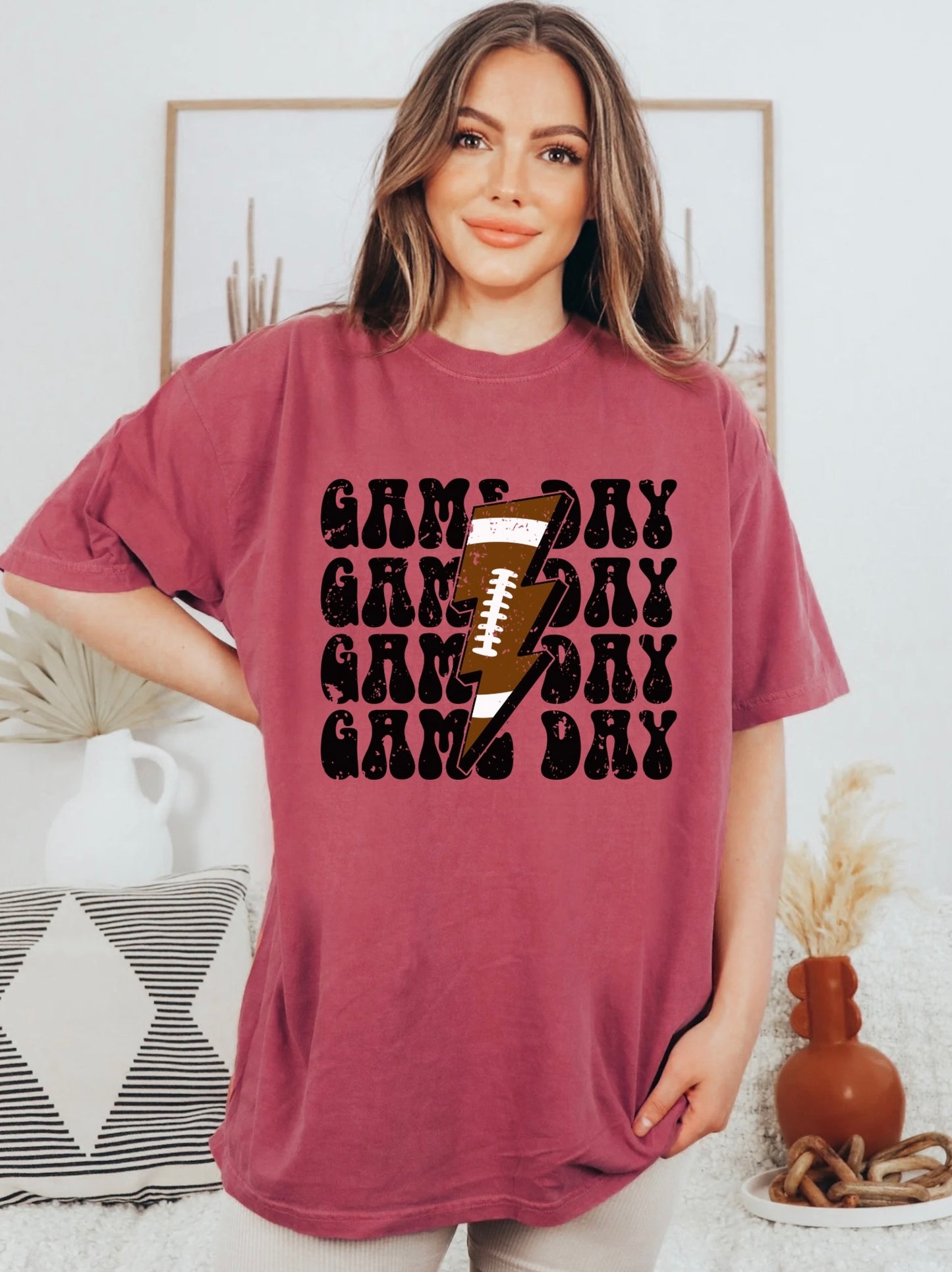 Game Day Football Tee