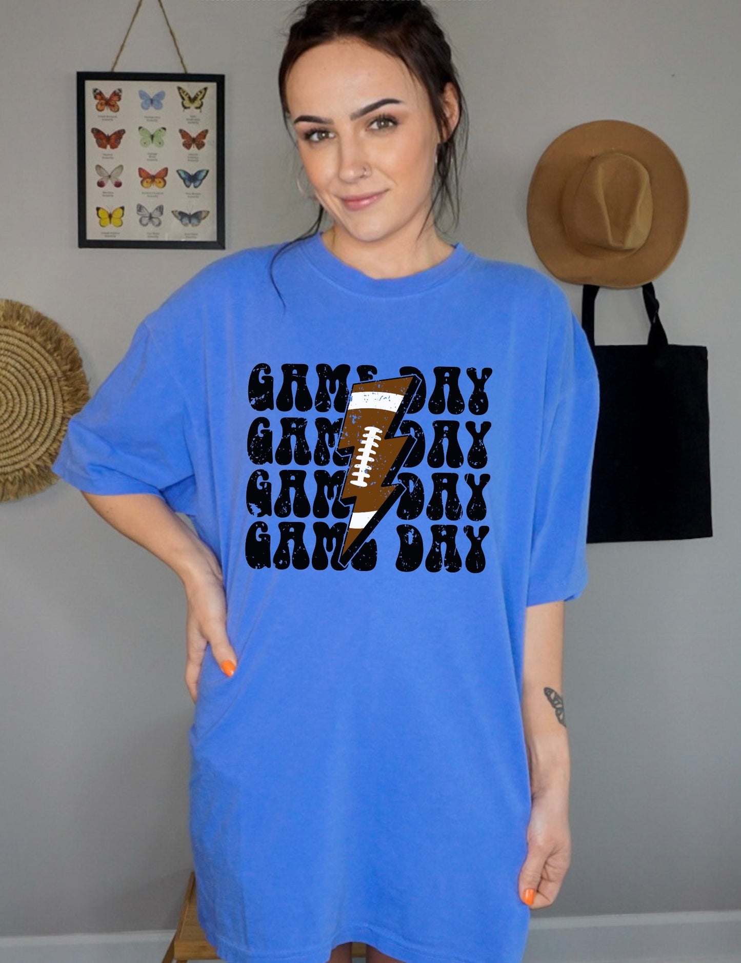 Game Day Football Tee