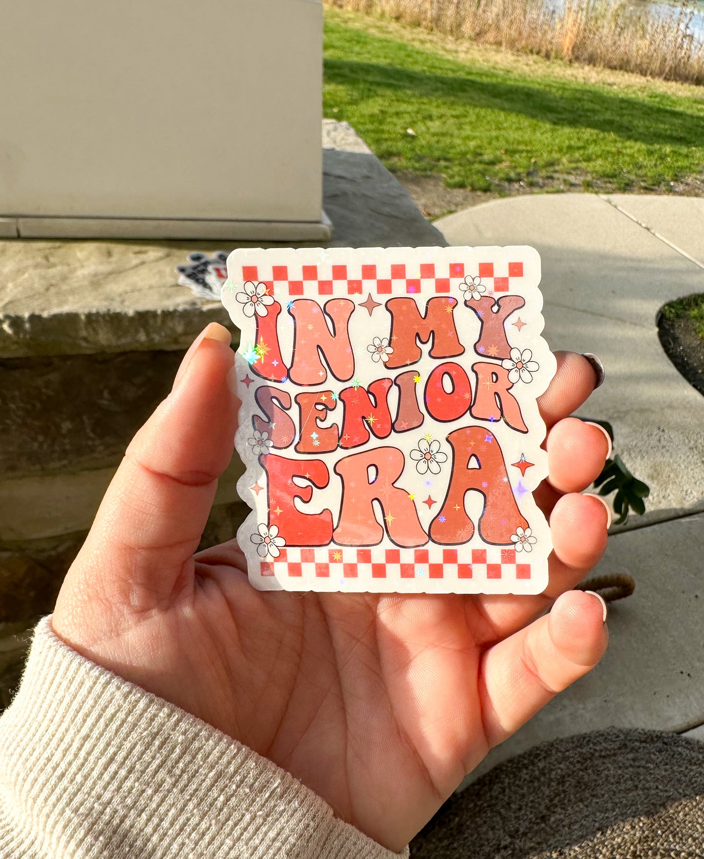 In My Senior Era Sticker