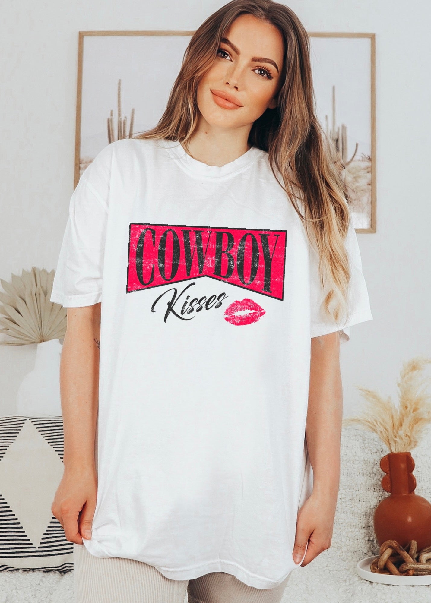 Cowboy Kisses Tee