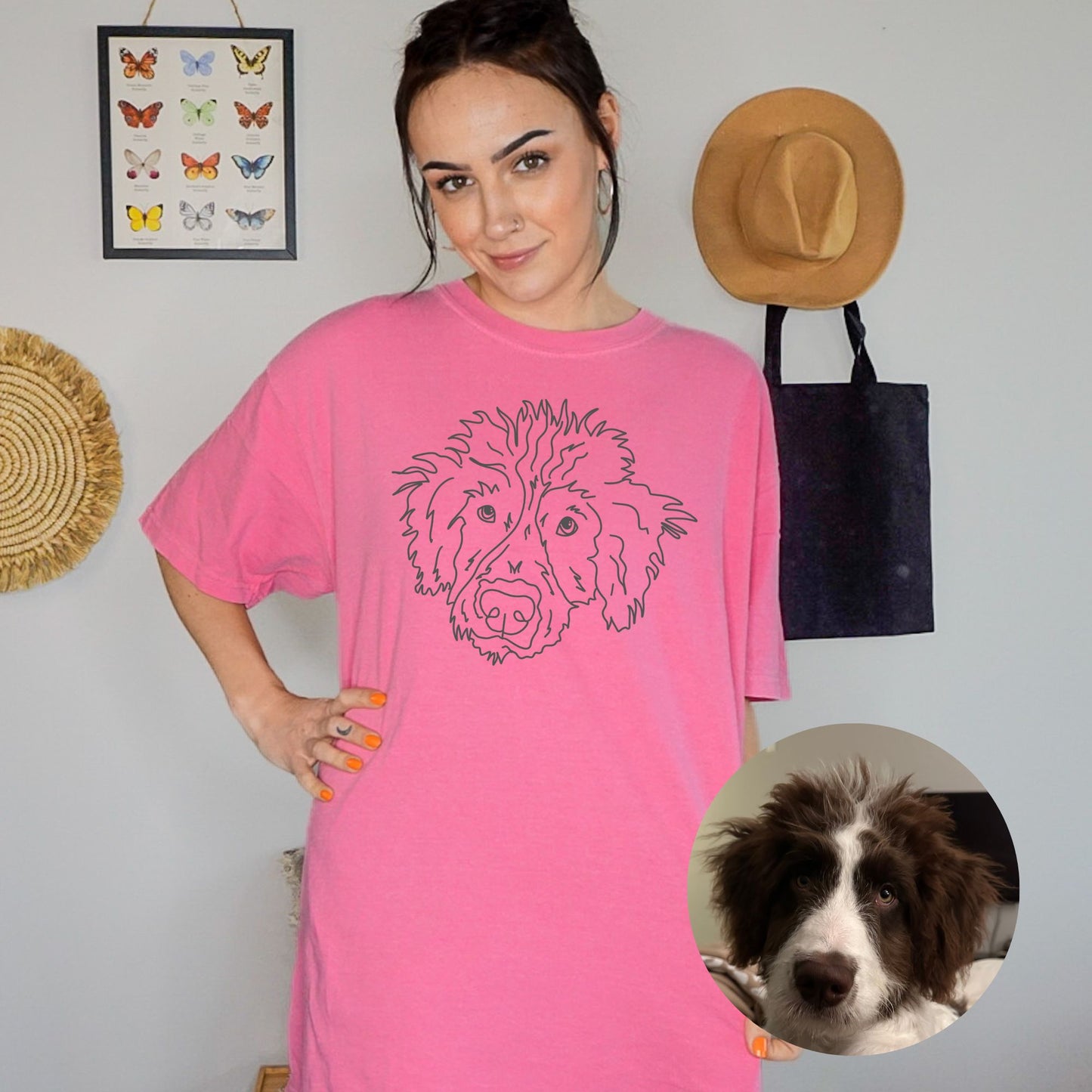Custom Pet Portrait Tee