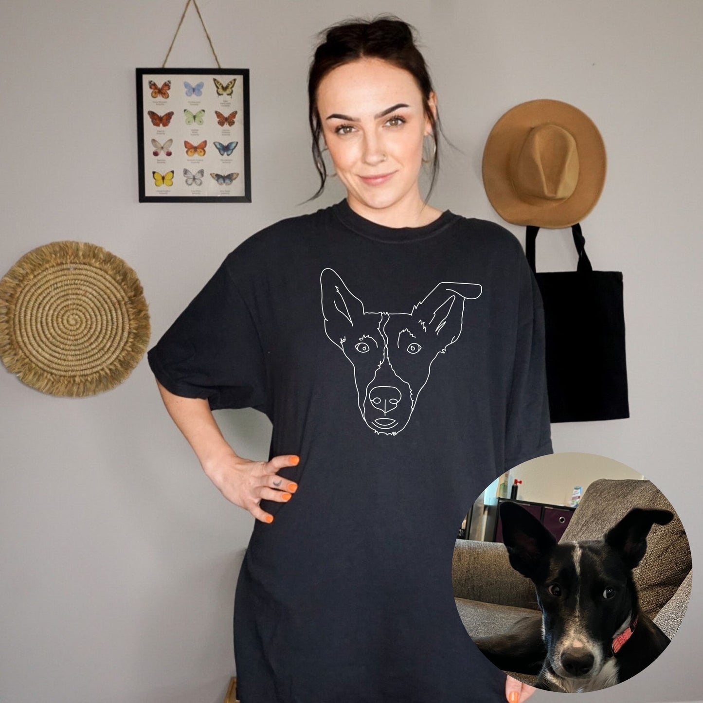 Custom Pet Portrait Tee