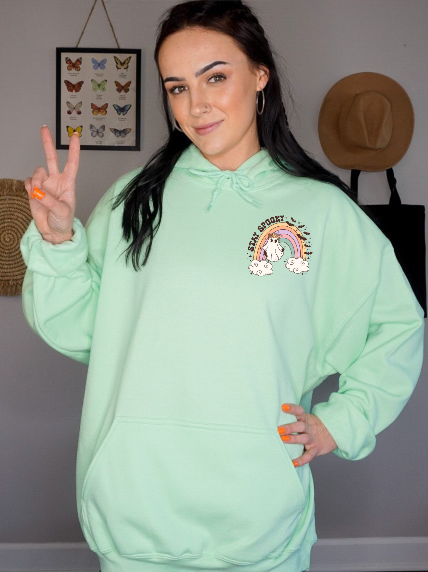 Stay Spooky Rainbow Hoodie