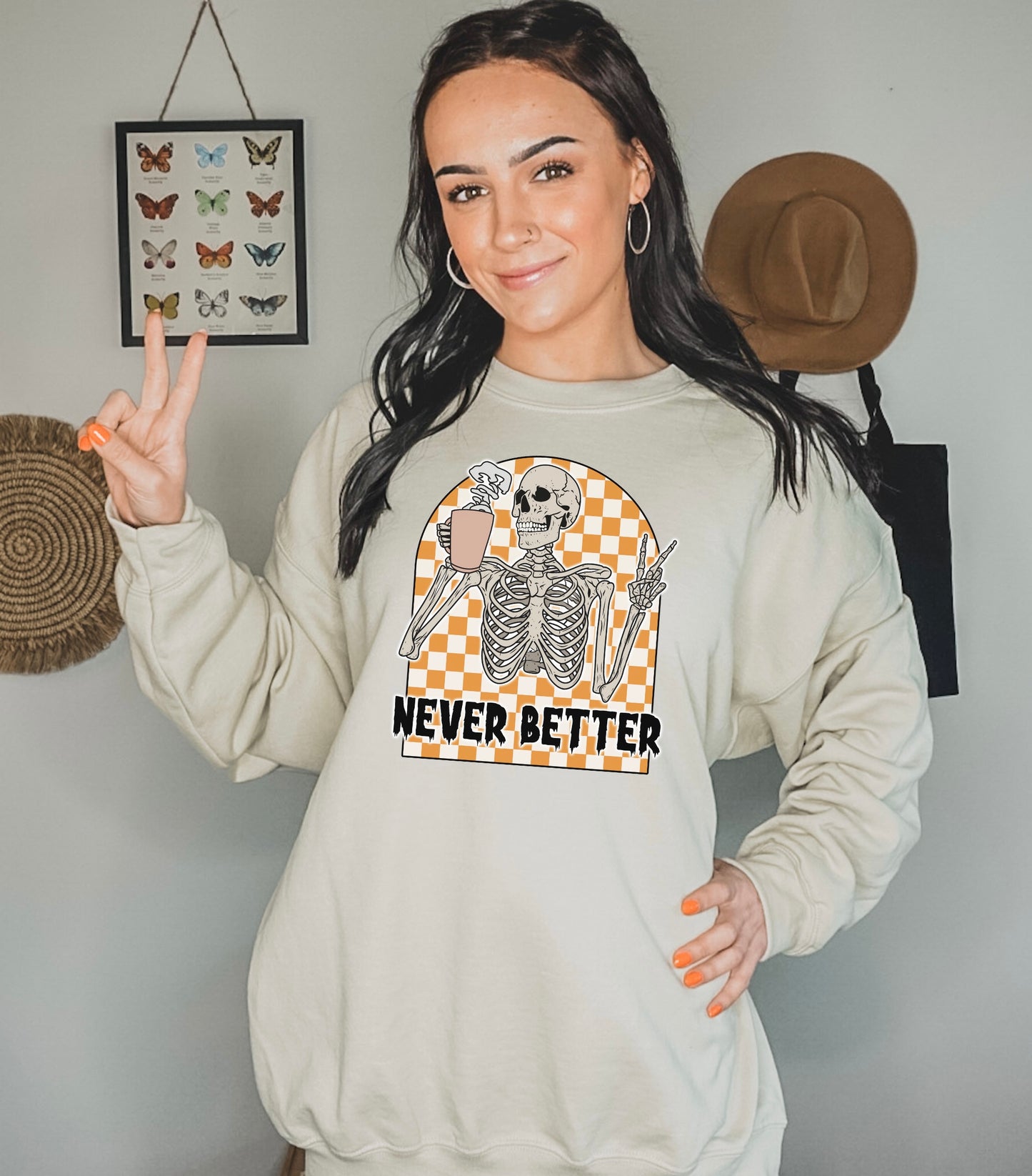 Never Better Crewneck