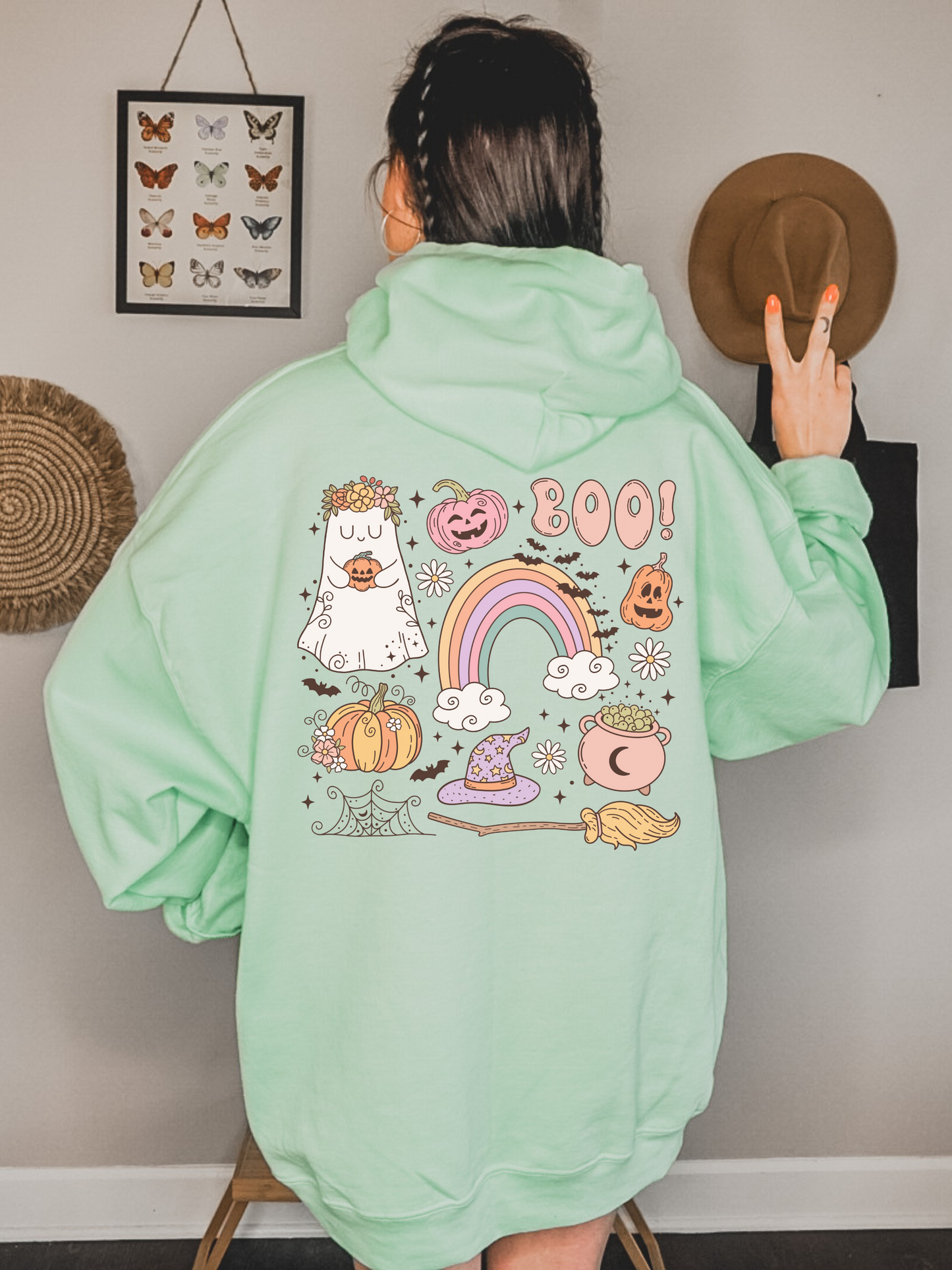 Stay Spooky Rainbow Hoodie