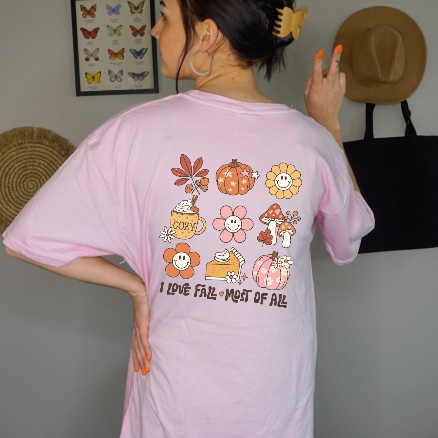 I Love Fall Most Of All Tee