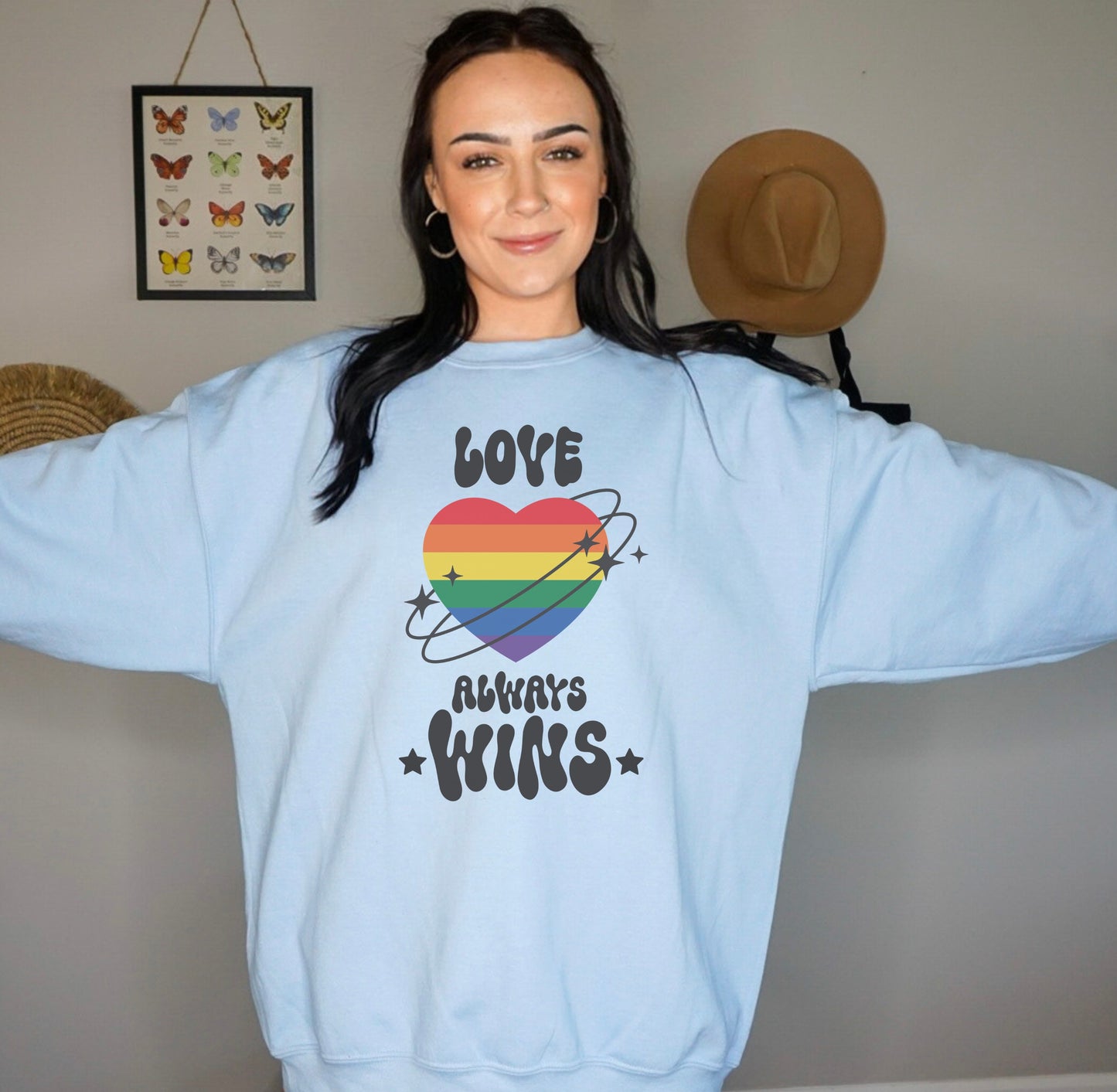 Love Always Wins Crewneck