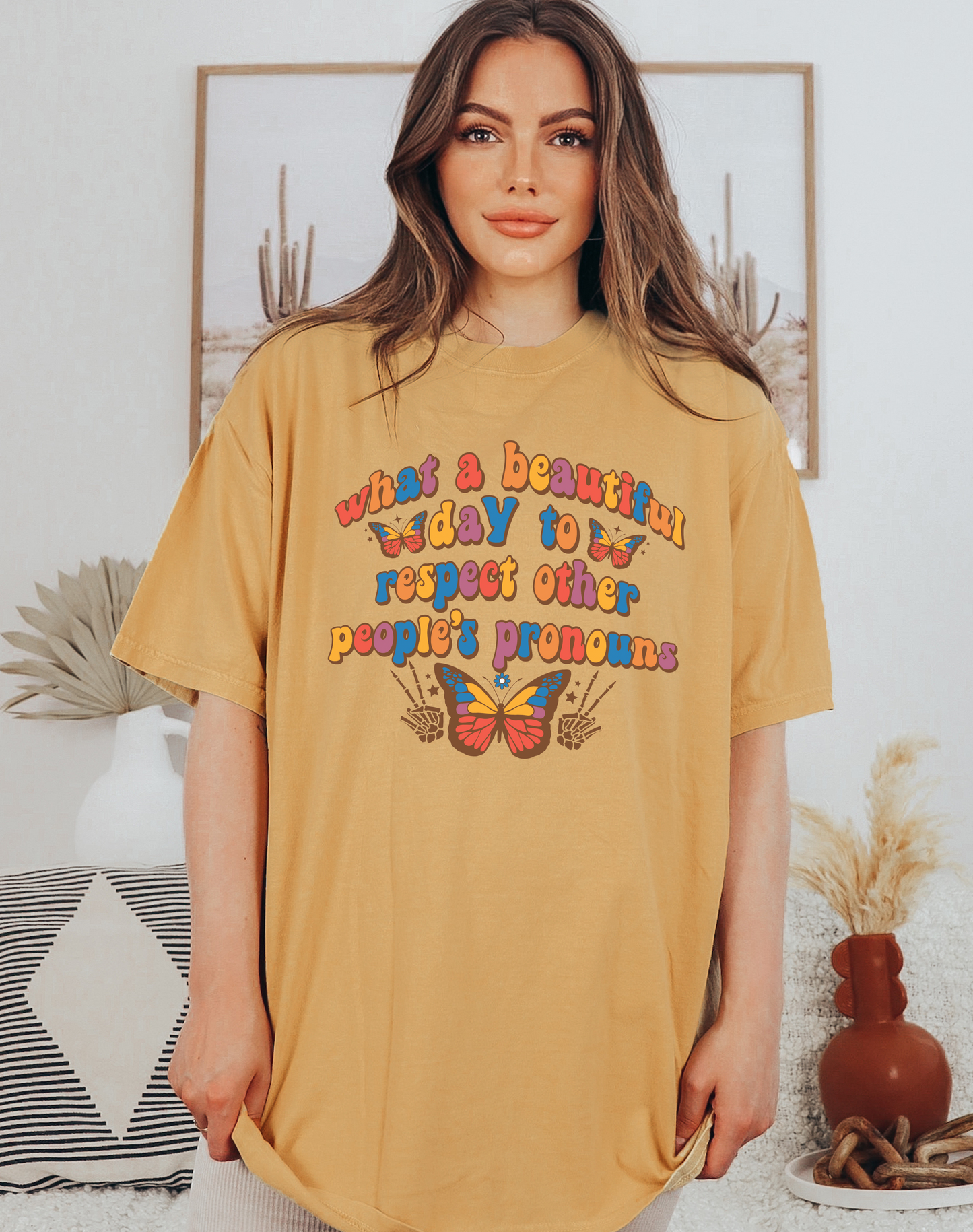 Respect Pronouns Tee