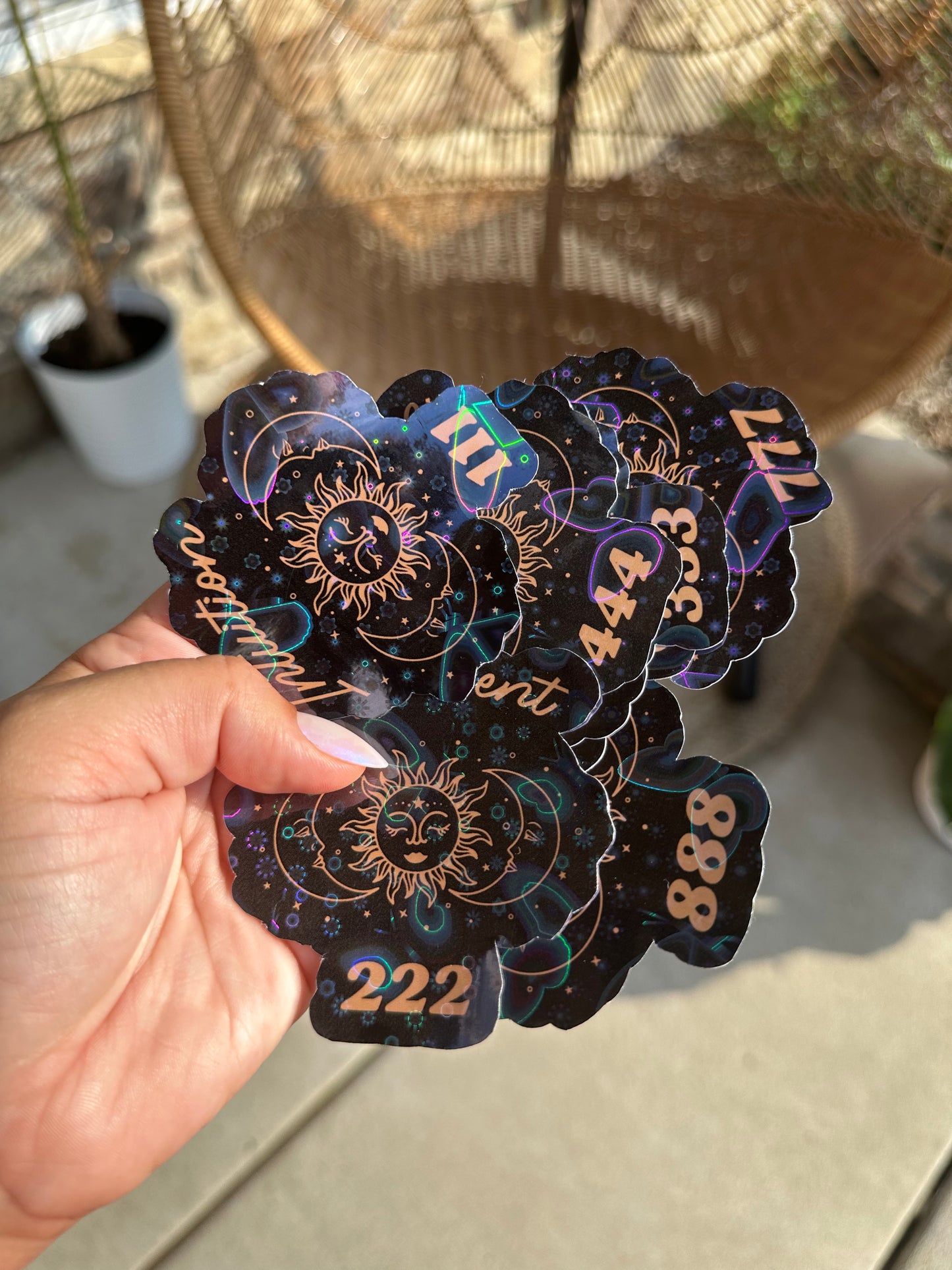 Angel Number Sticker