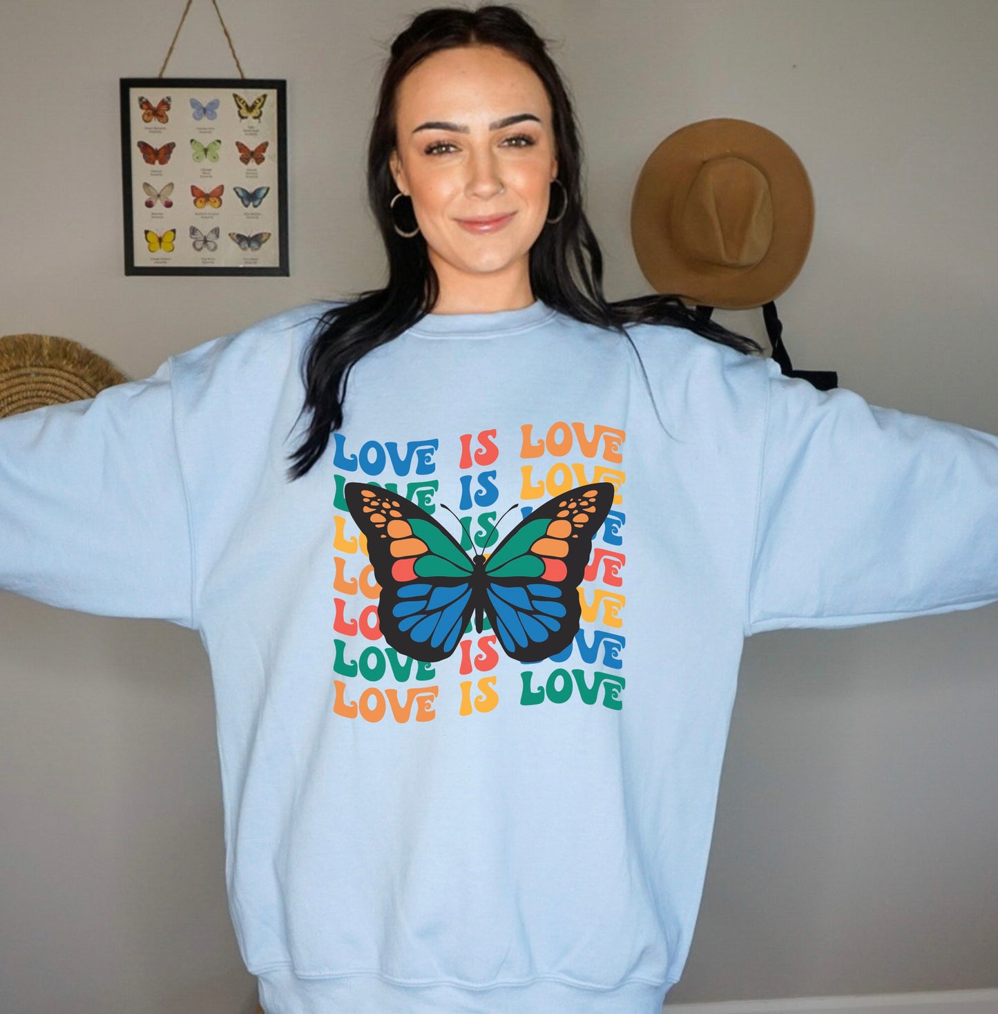Love Is Love Crewneck