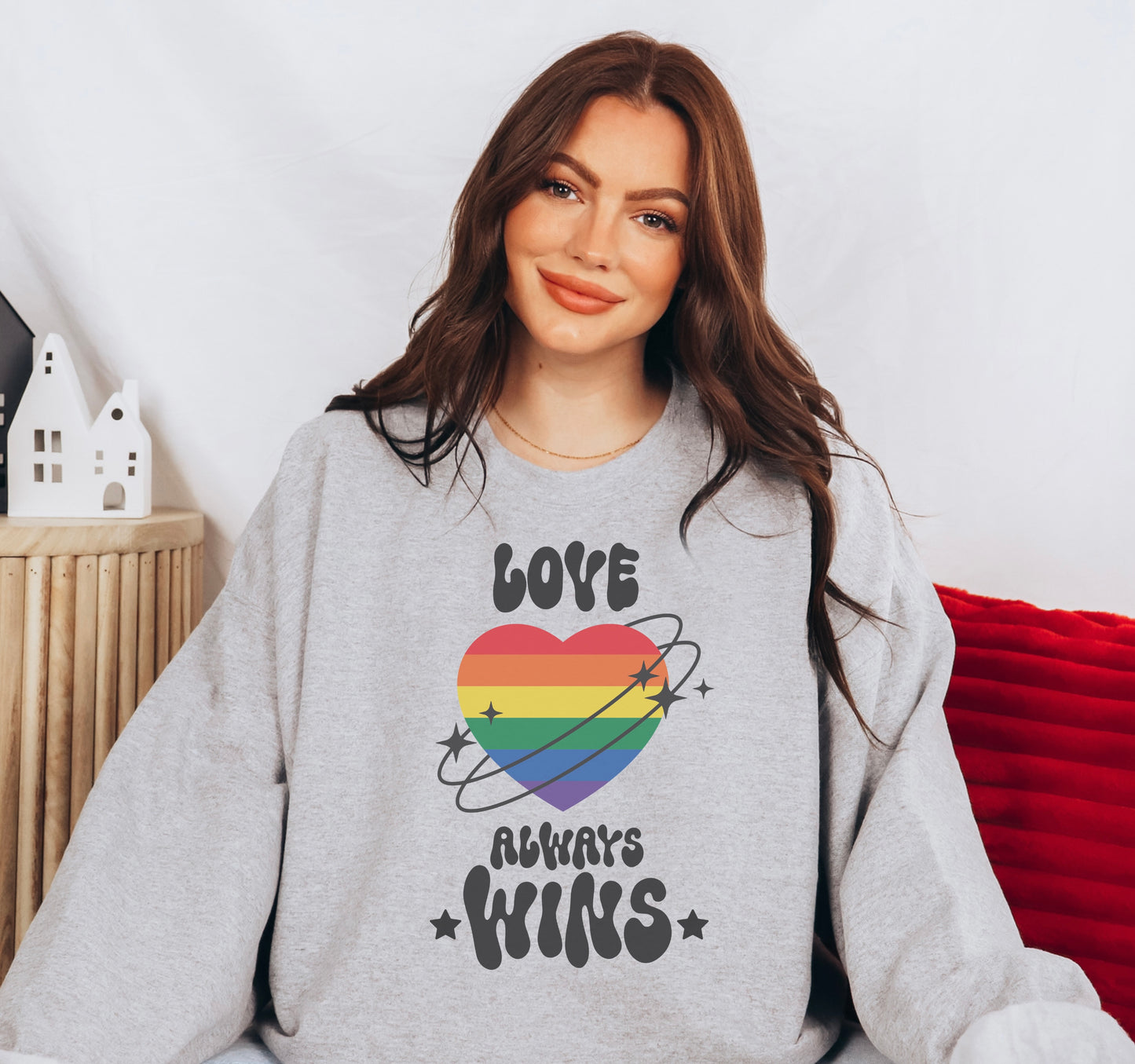 Love Always Wins Crewneck