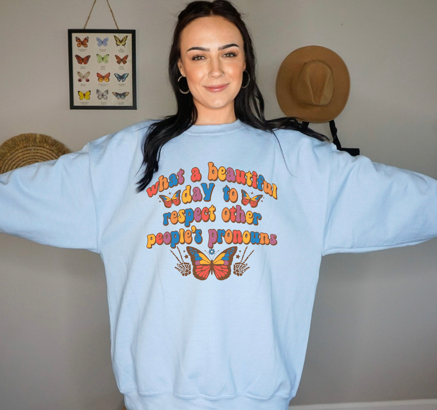 Respect Pronouns Crewneck