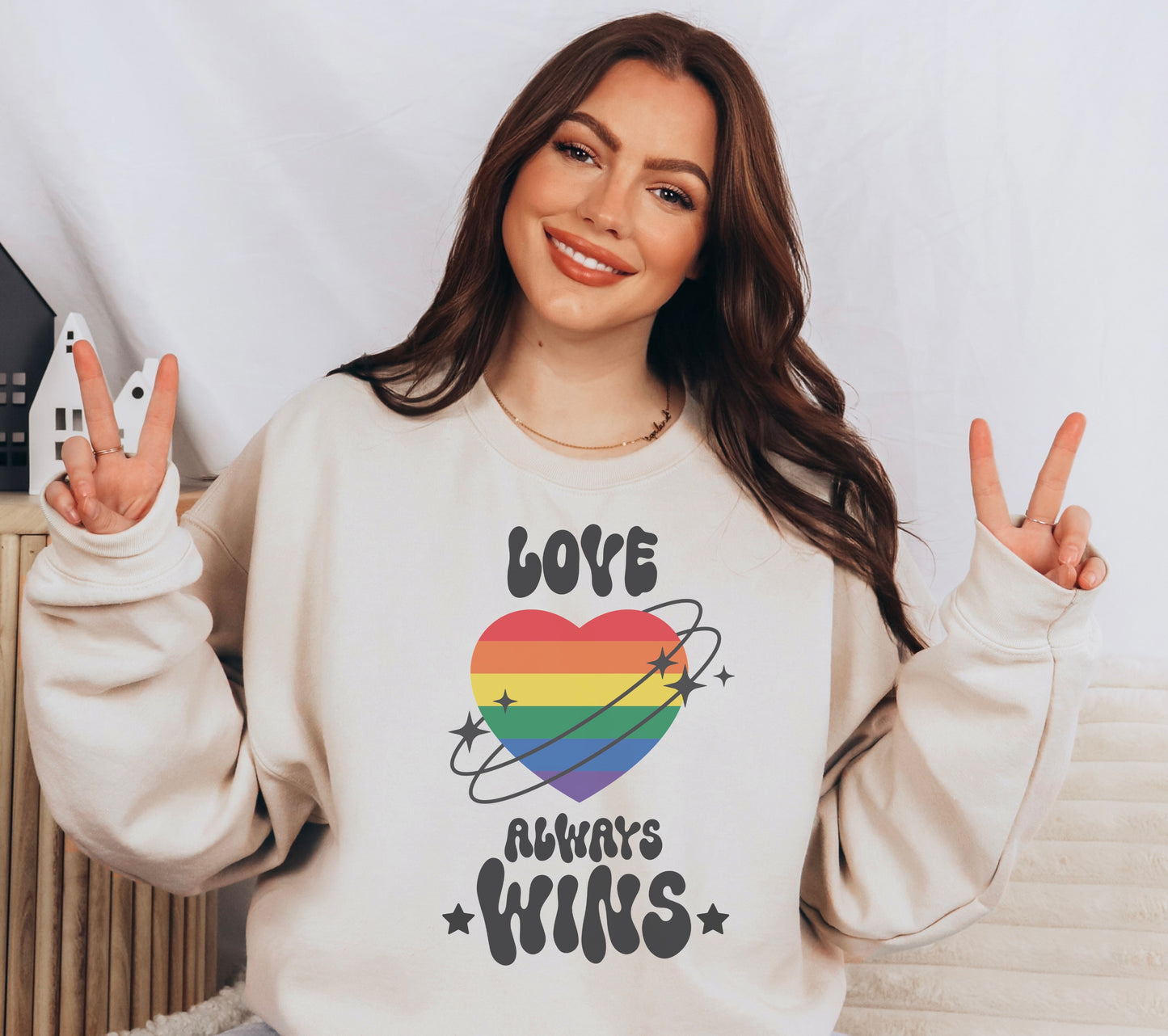 Love Always Wins Crewneck