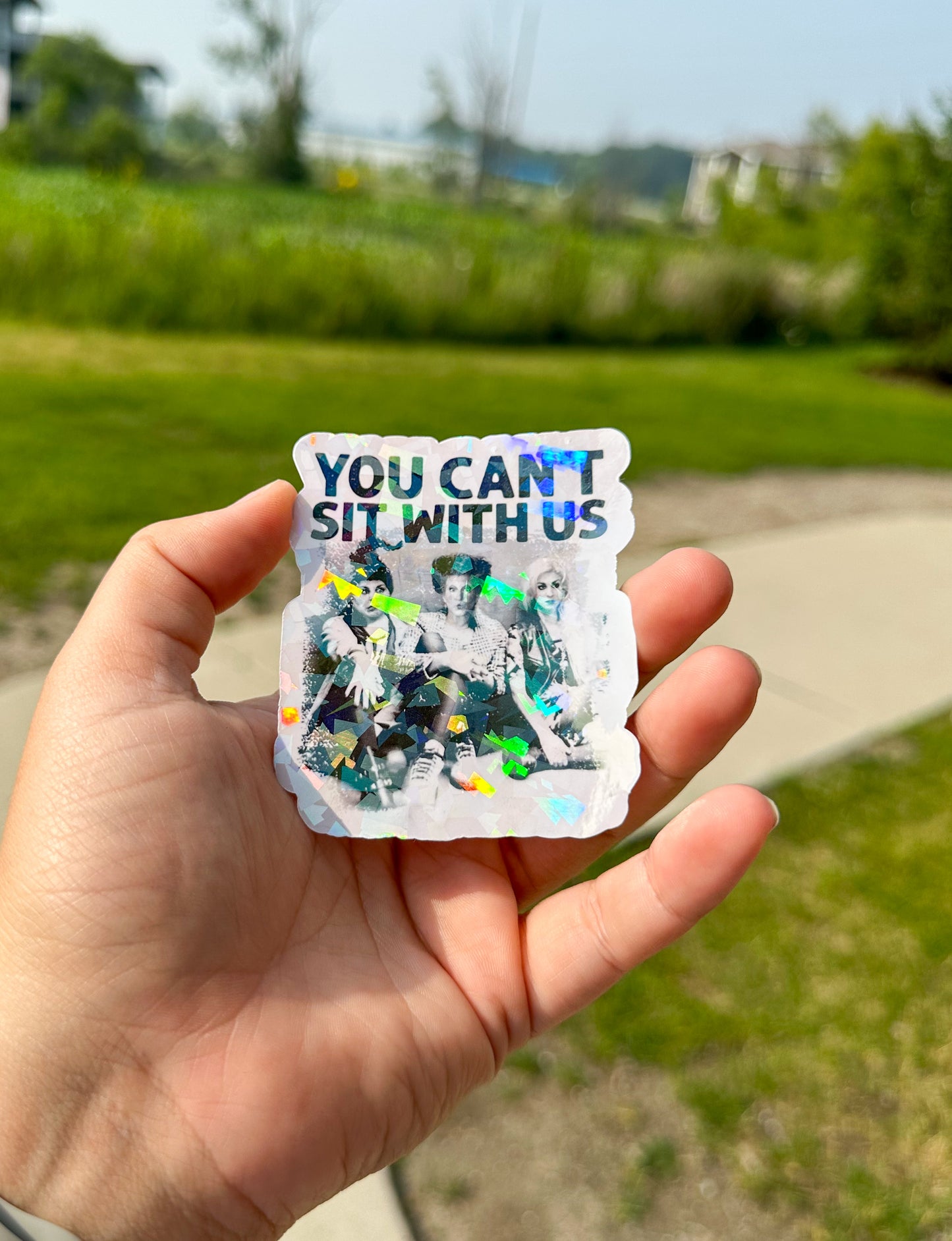 You Can’t Sit With Us Sticker