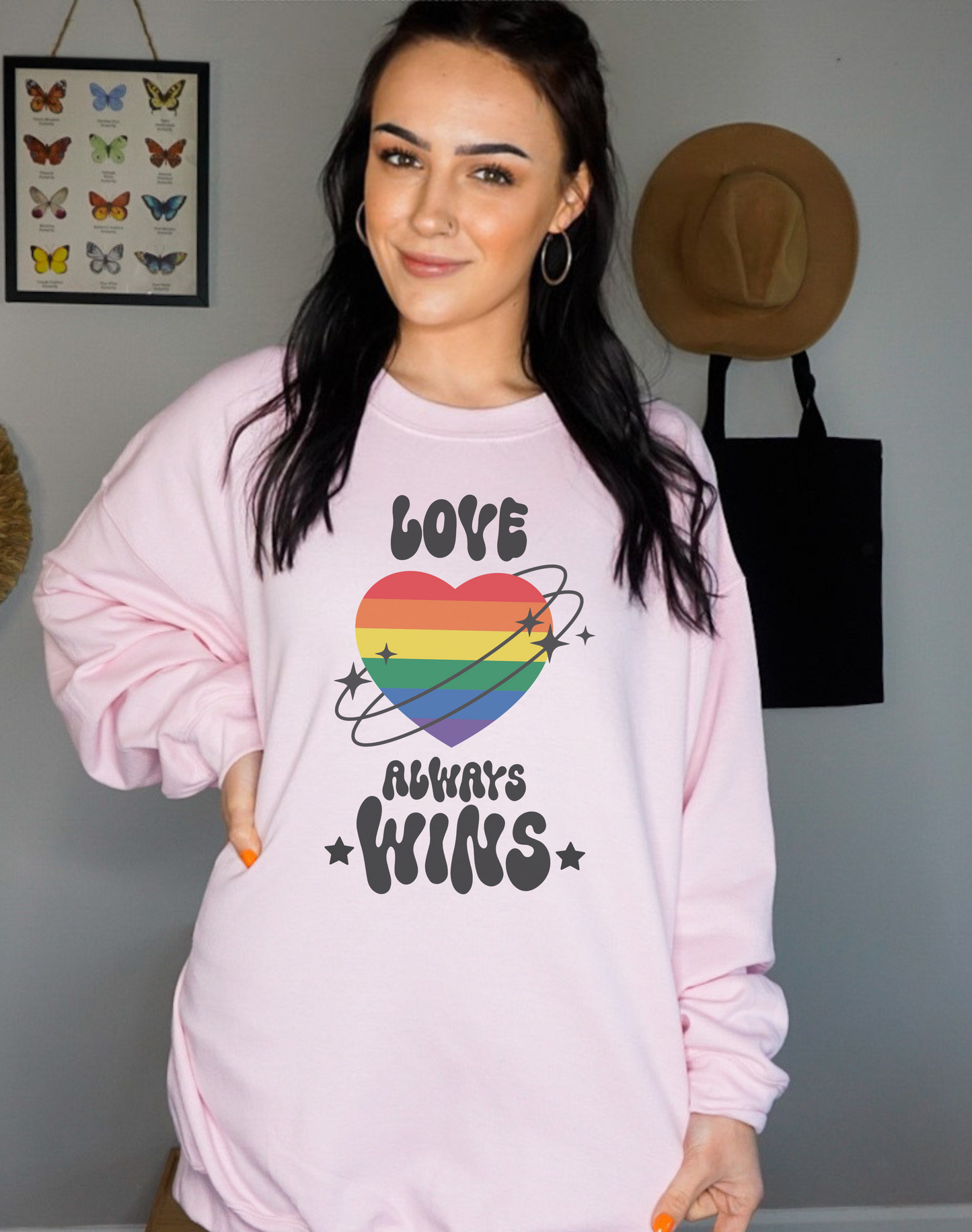 Love Always Wins Crewneck