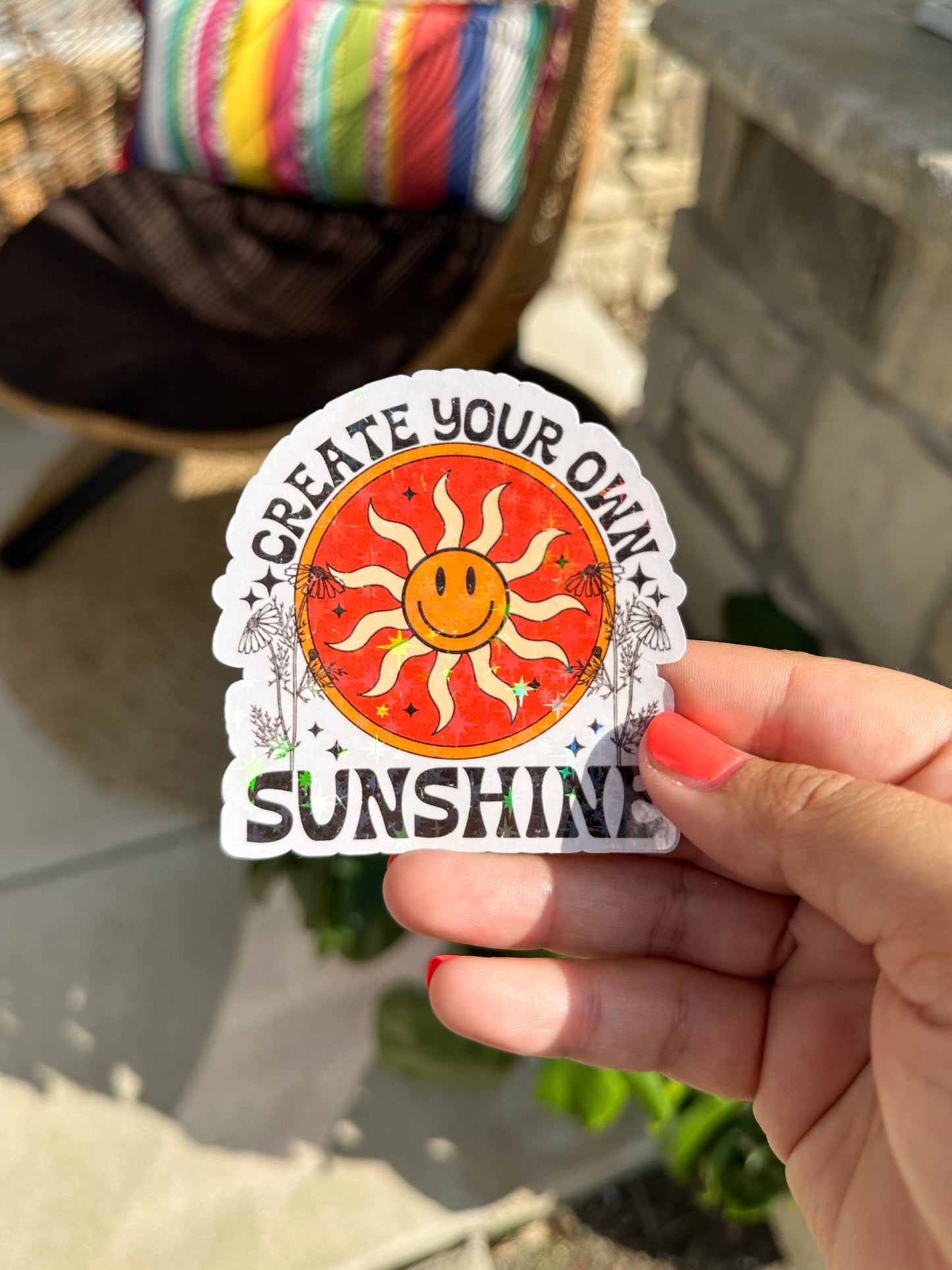 Create Your Own Sunshine Sticker