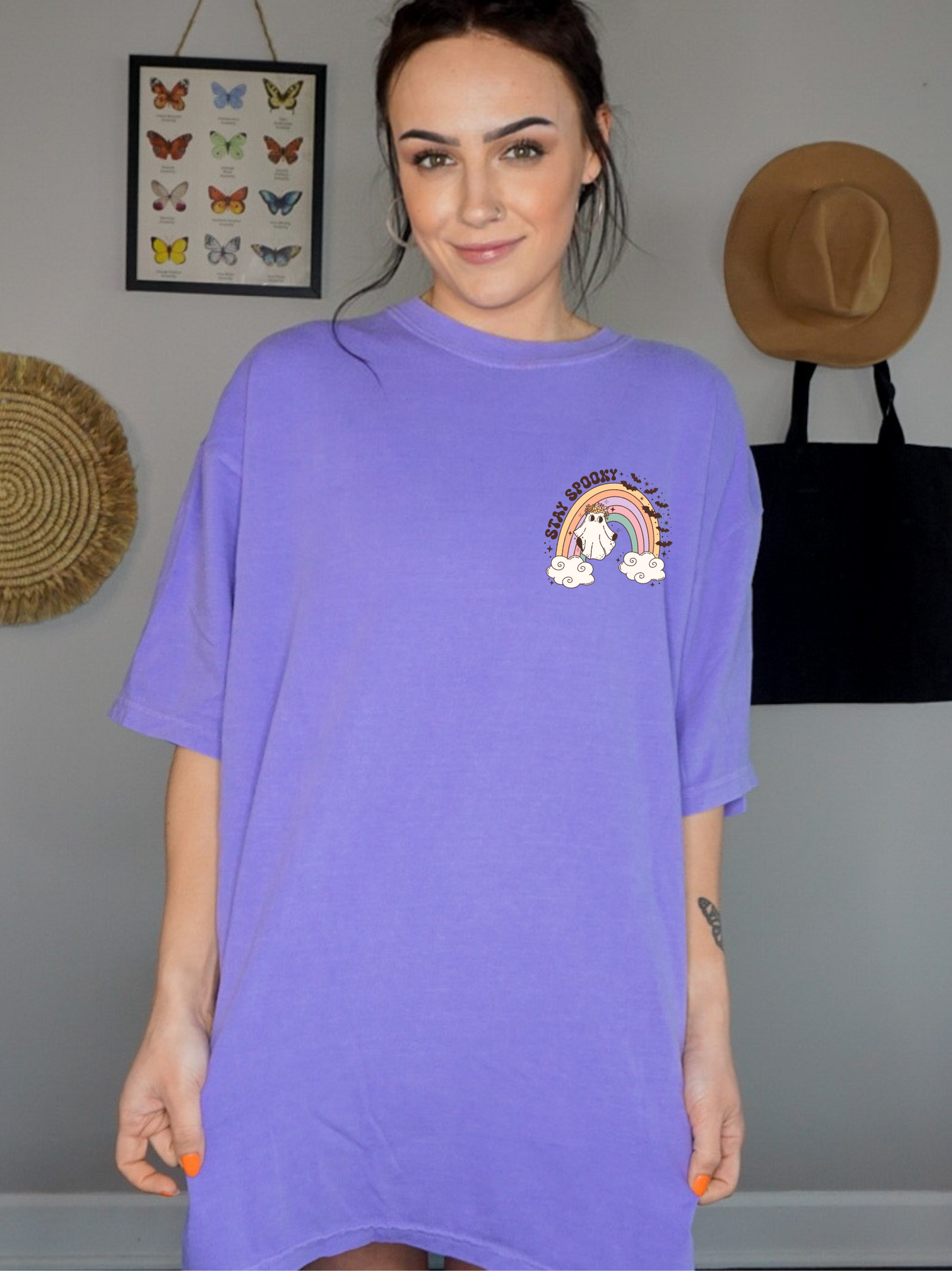 Stay Spooky Rainbow Tee