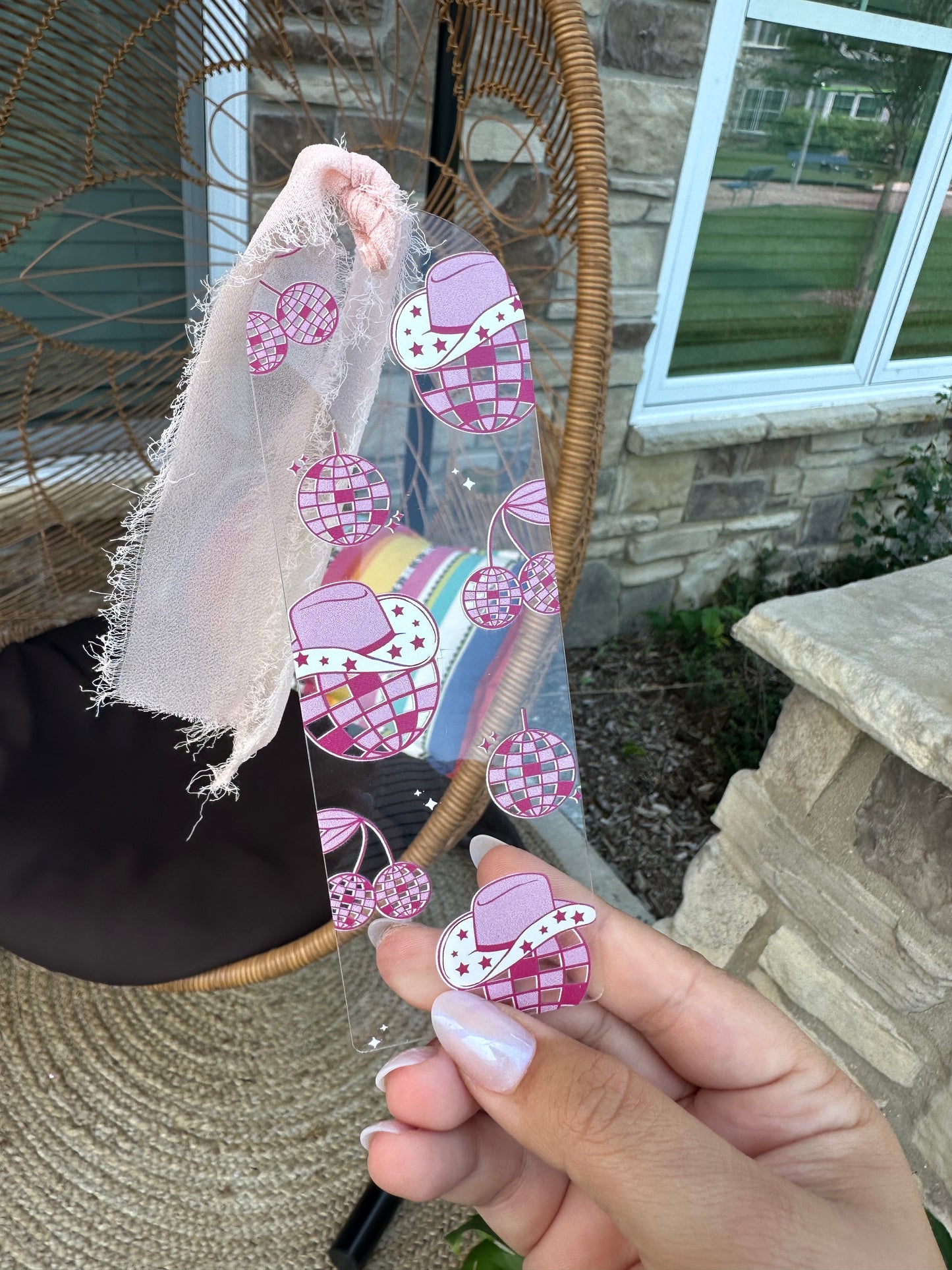 Disco Cowgirl Bookmark