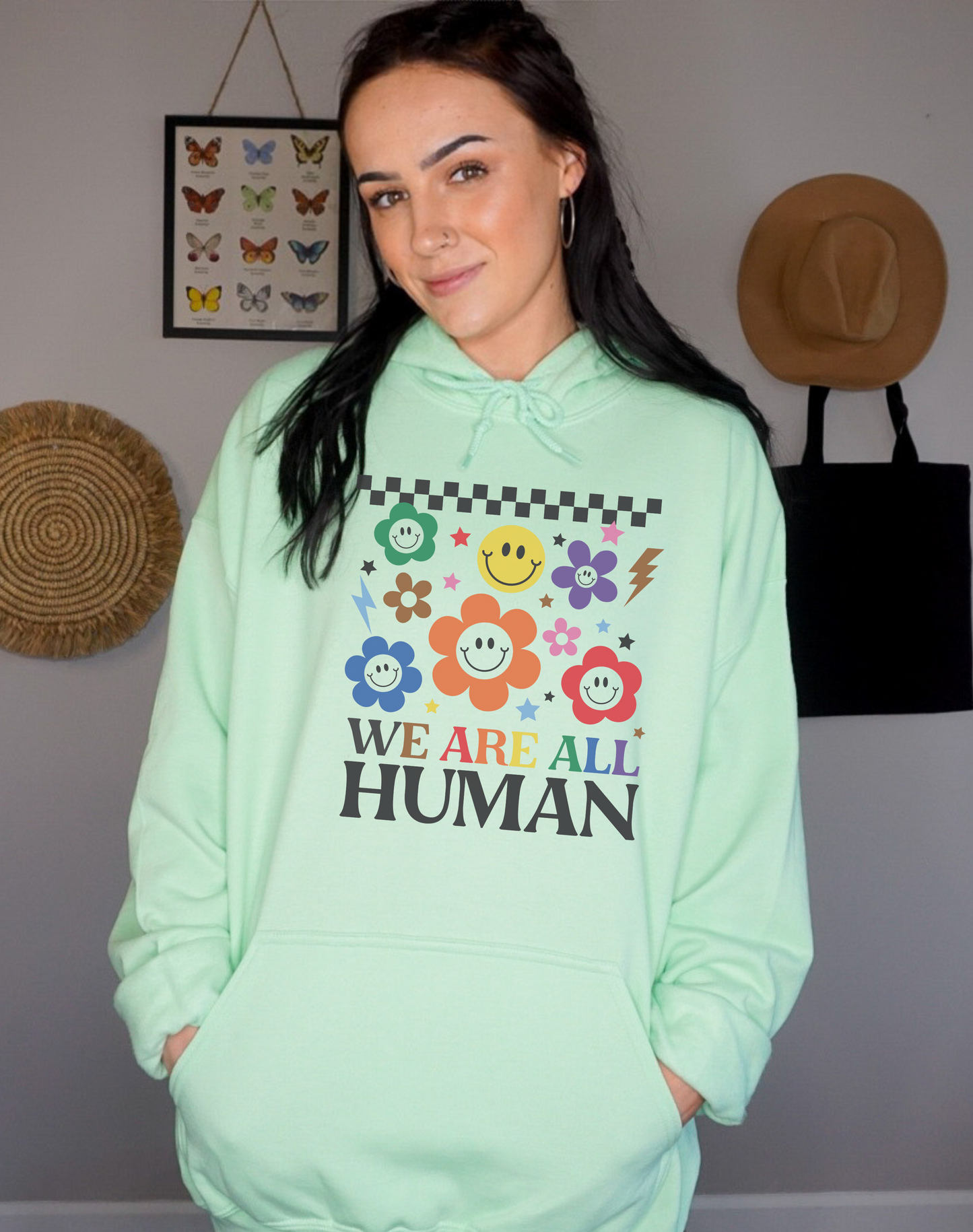 We Are All Human Hoodie