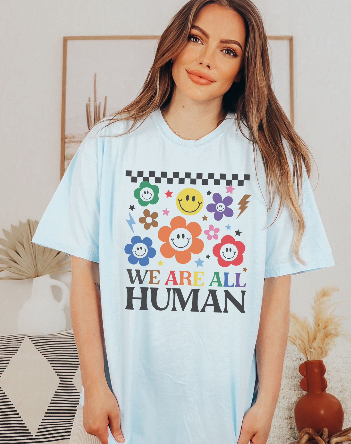 We’re All Human Tee