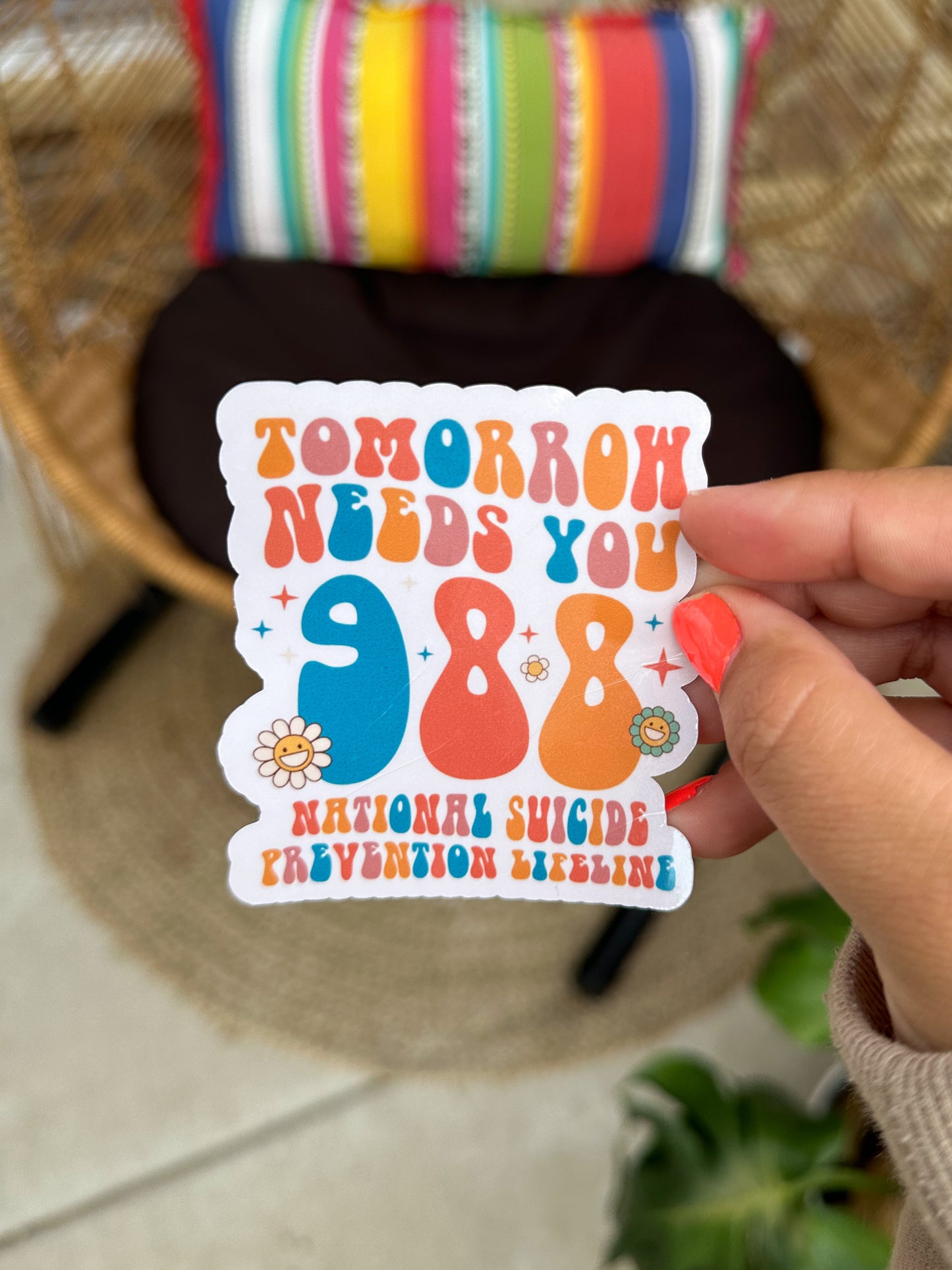 Tomorrow Needs You Sticker
