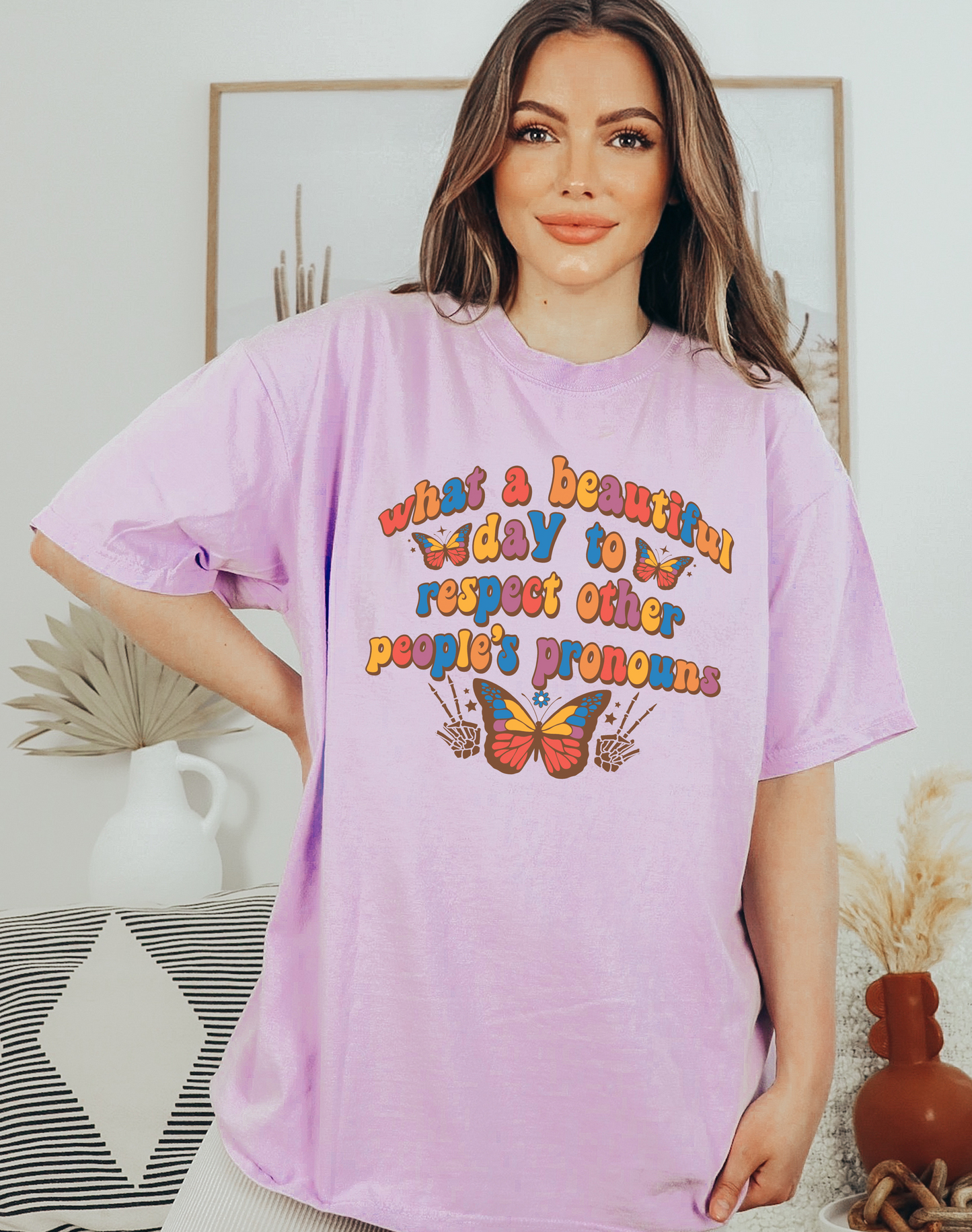 Respect Pronouns Tee