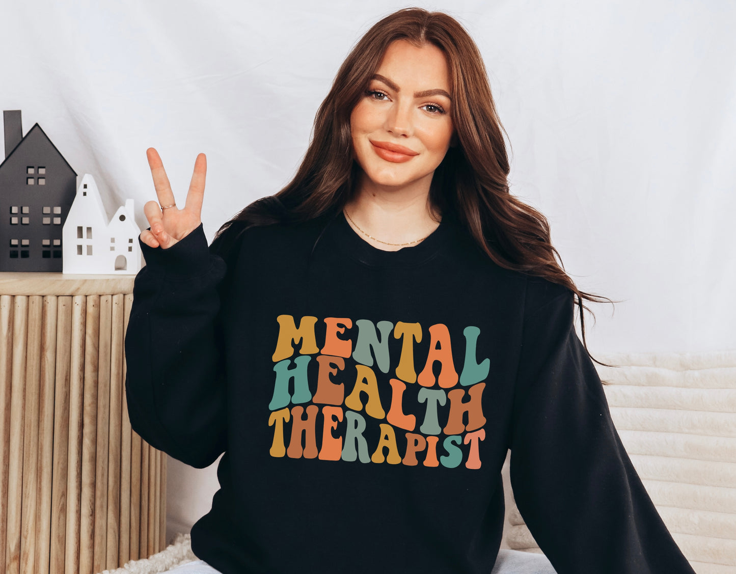 Mental Health Therapist Crewneck