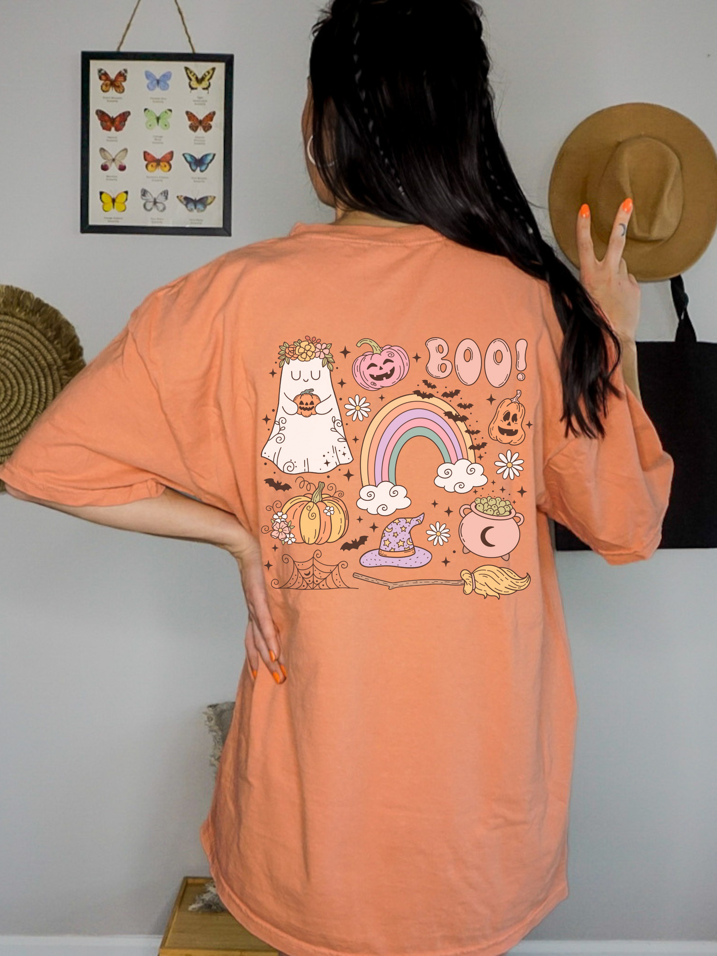 Stay Spooky Rainbow Tee