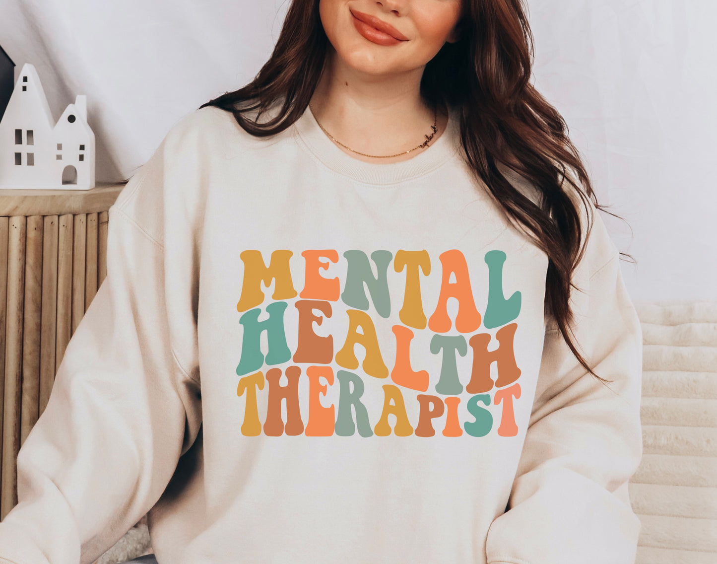 Mental Health Therapist Crewneck
