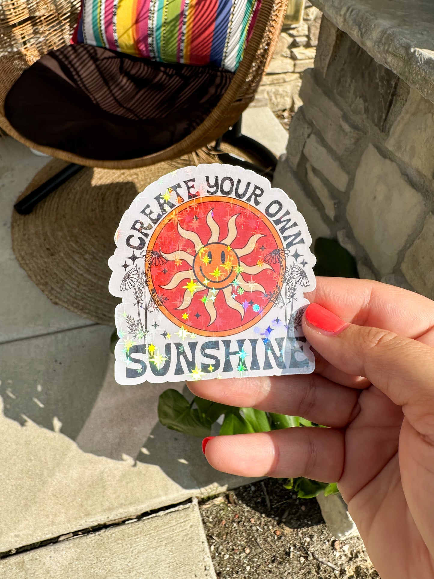 Create Your Own Sunshine Sticker